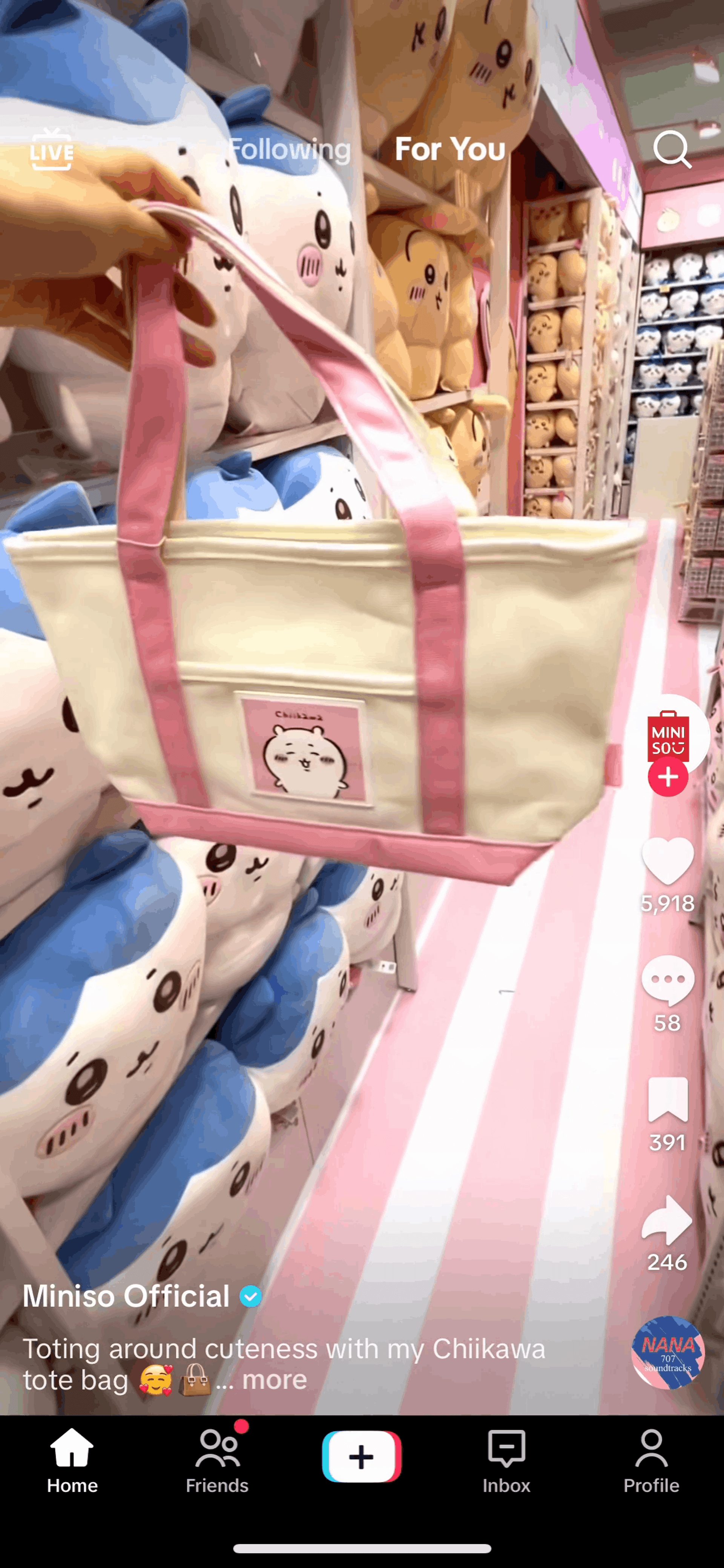 TikTok iOS Social Networking interface screenshot 11