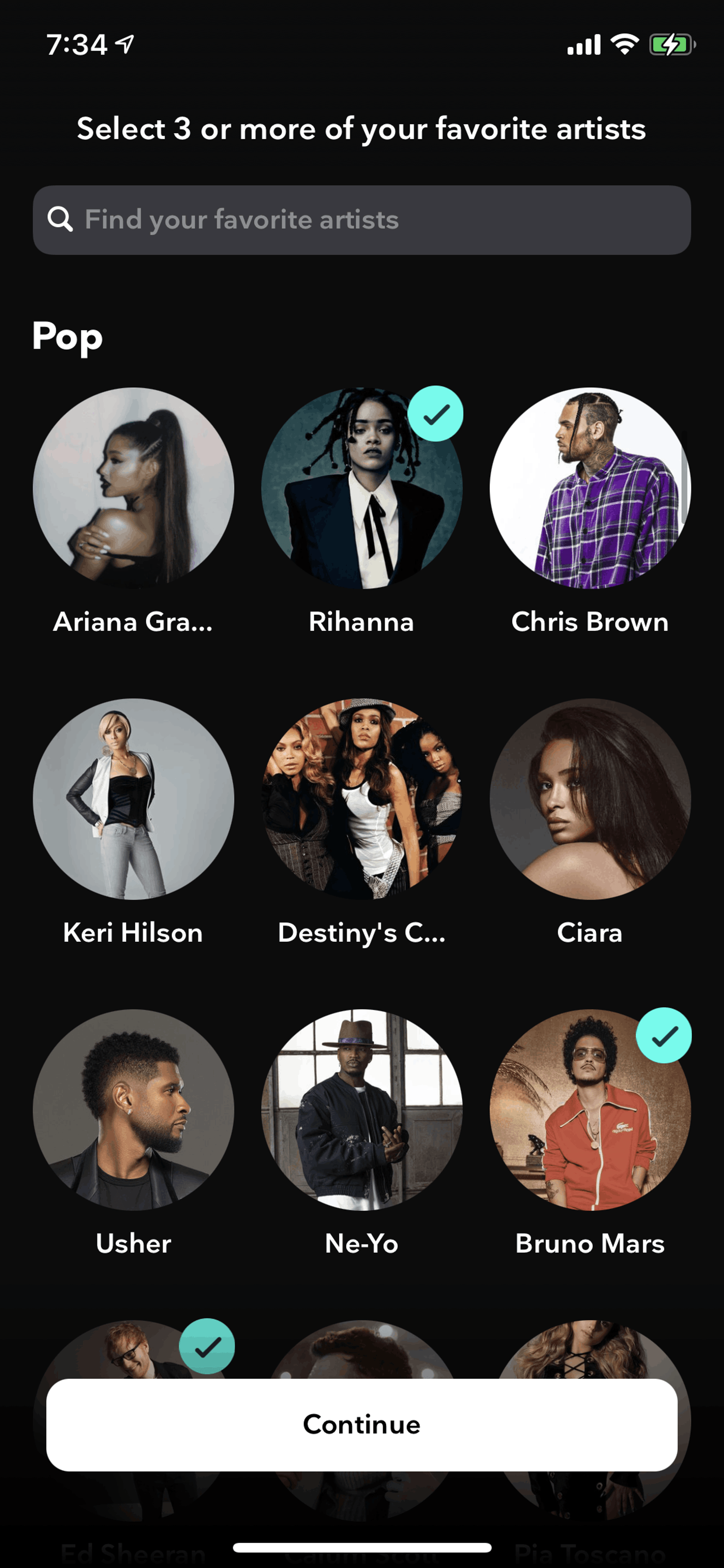 TIDAL iOS Music & Audio interface screenshot 11