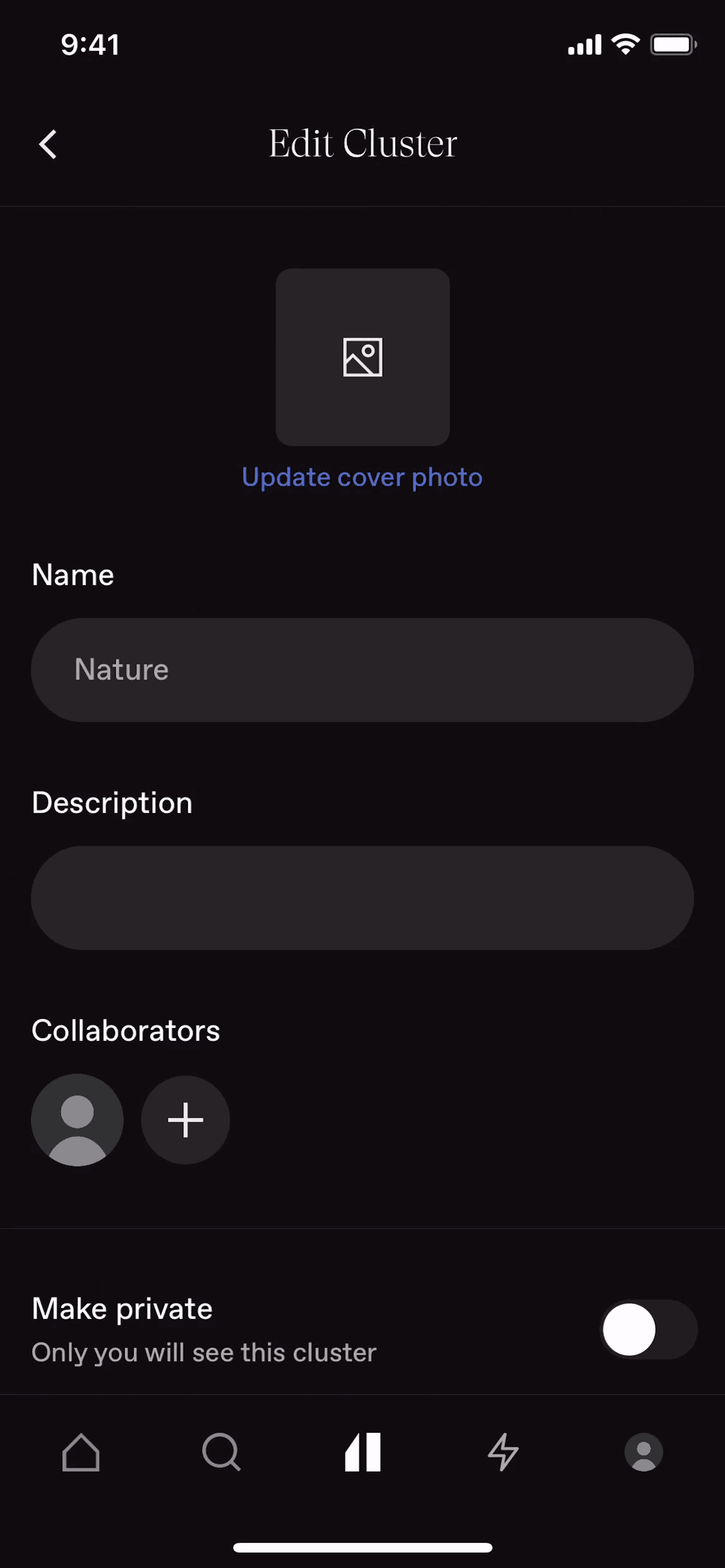Cosmos iOS Photo & Video interface screenshot 8