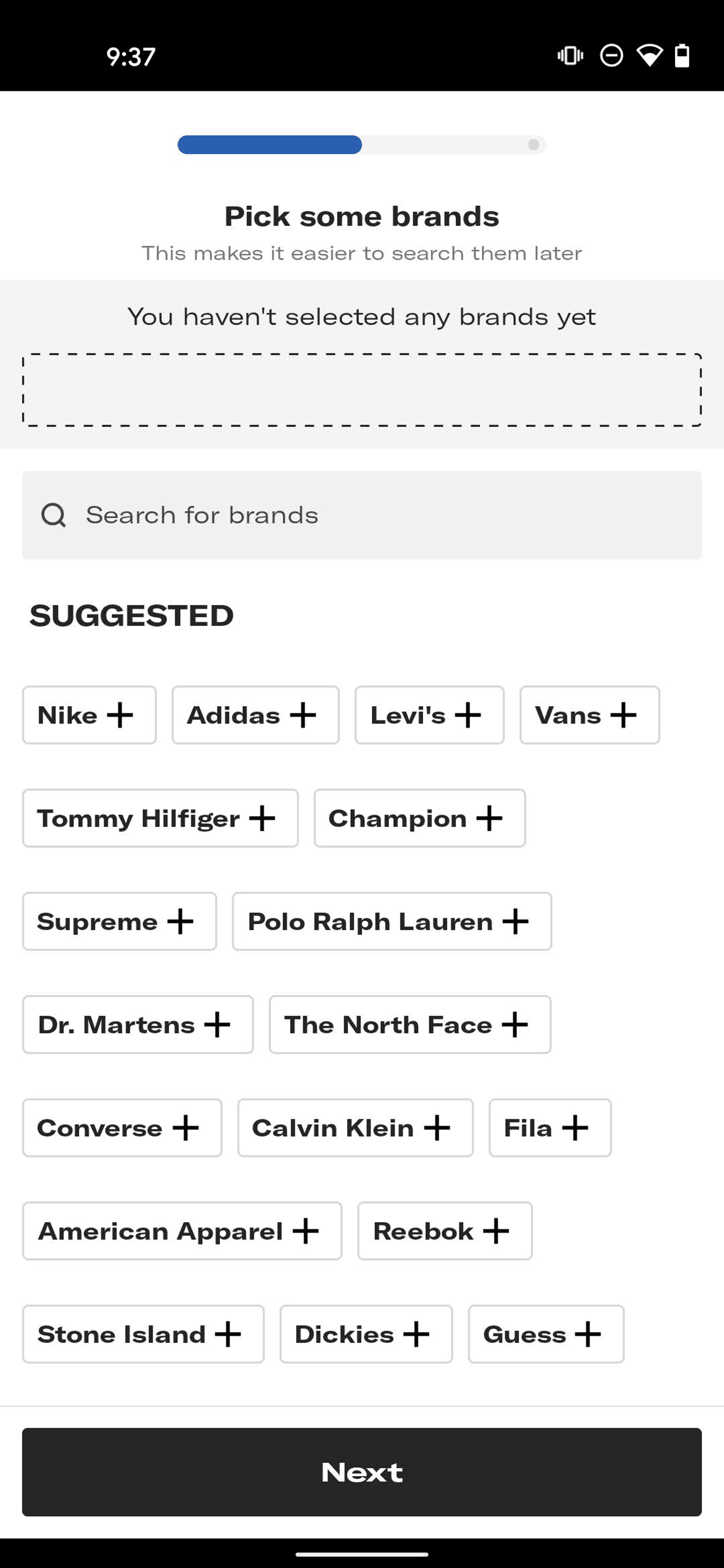 Depop Android Shopping interface screenshot 22