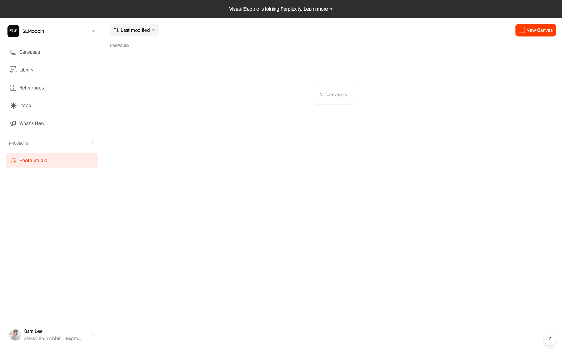 Visual Electric Web AI interface screenshot 6