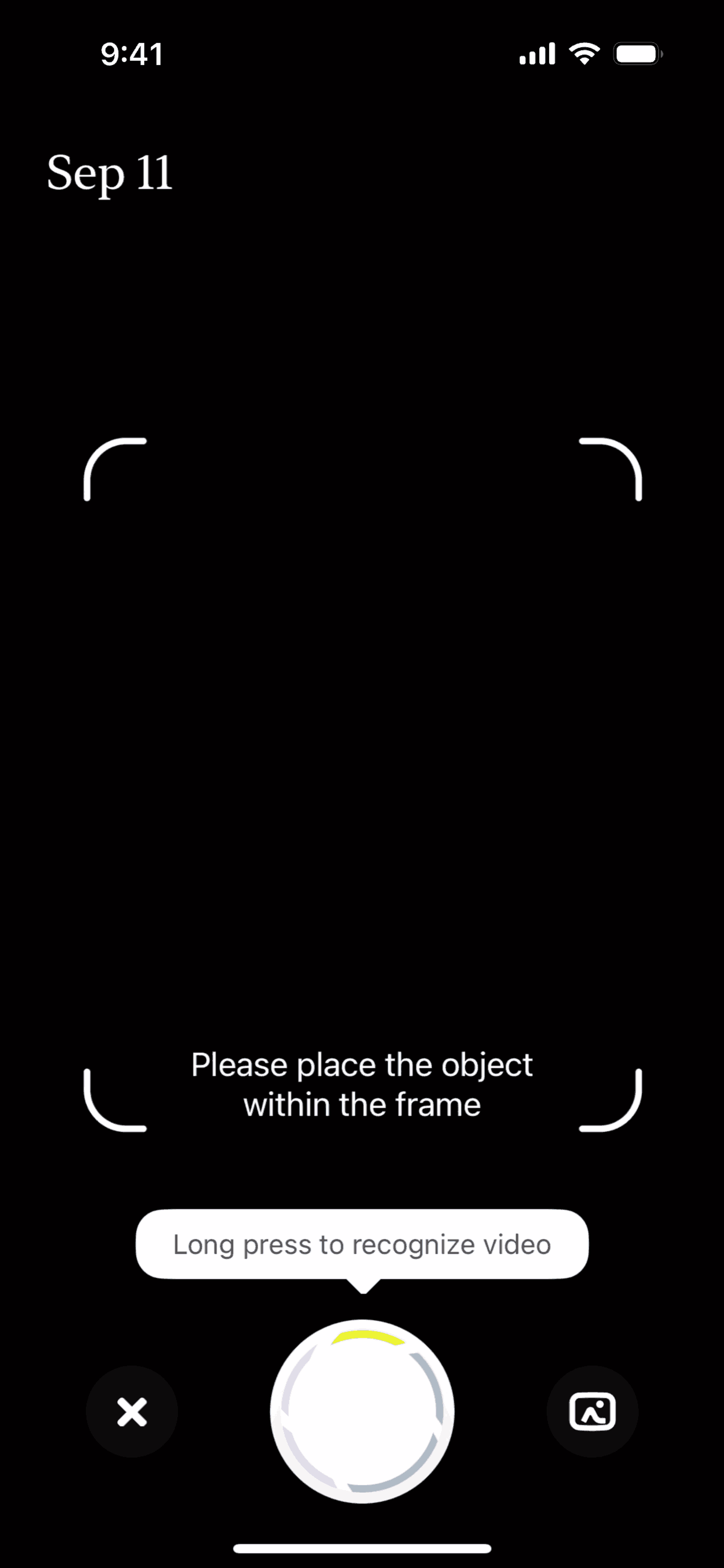 CapWords iOS AI interface screenshot 7