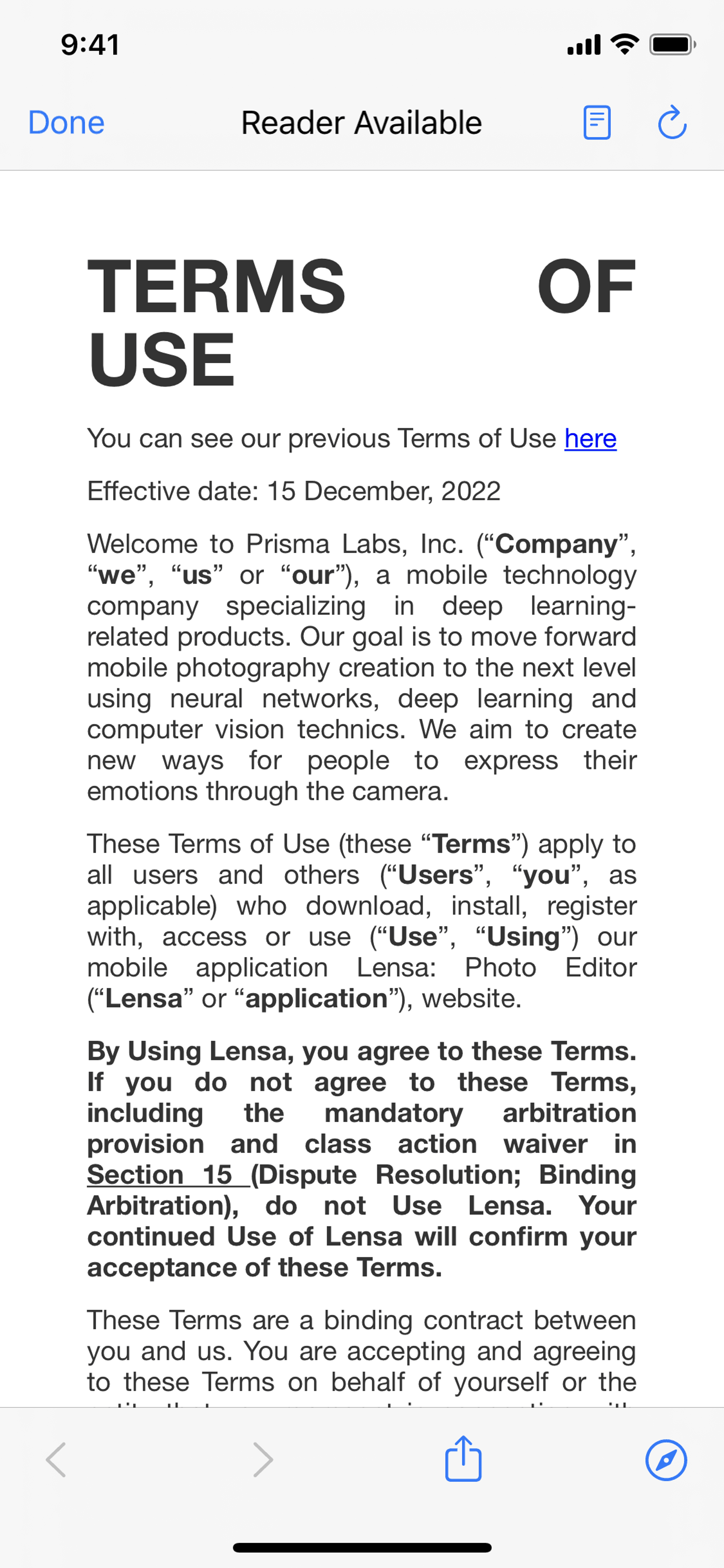 Lensa AI iOS Photo & Video interface screenshot 12