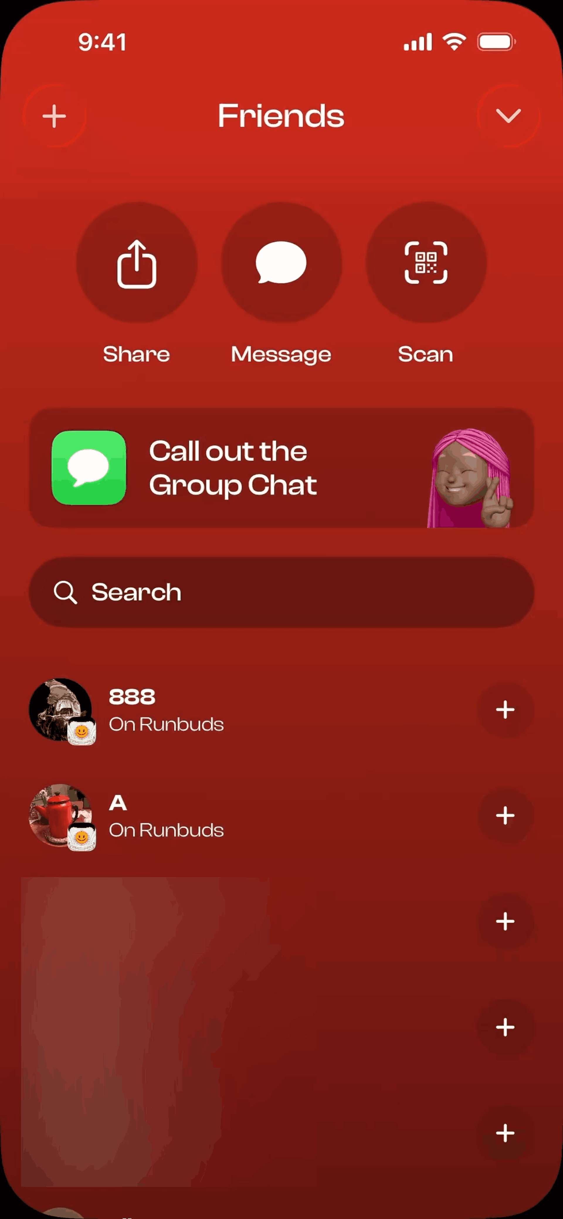 Runbuds iOS Health & Fitness interface screenshot 12