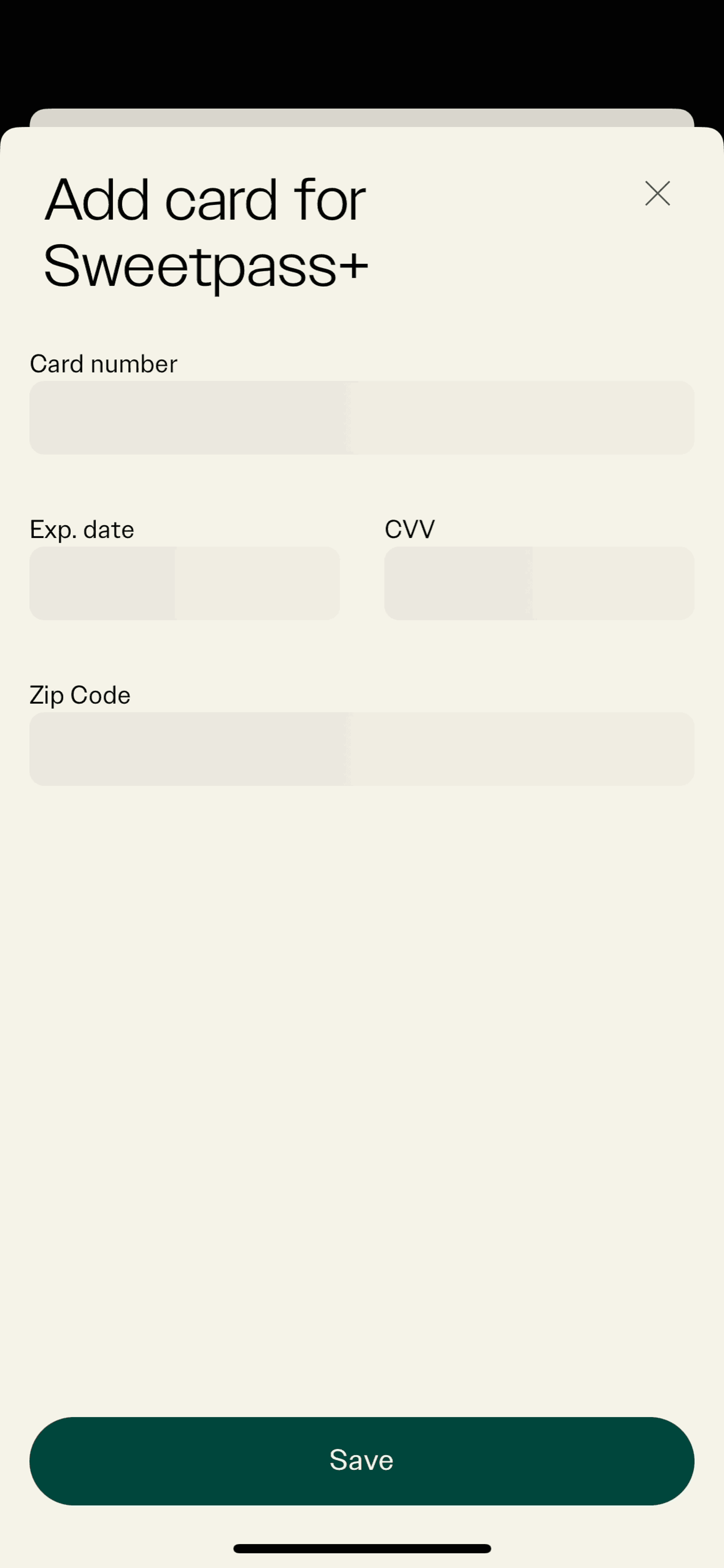 sweetgreen iOS Food & Drink interface screenshot 24