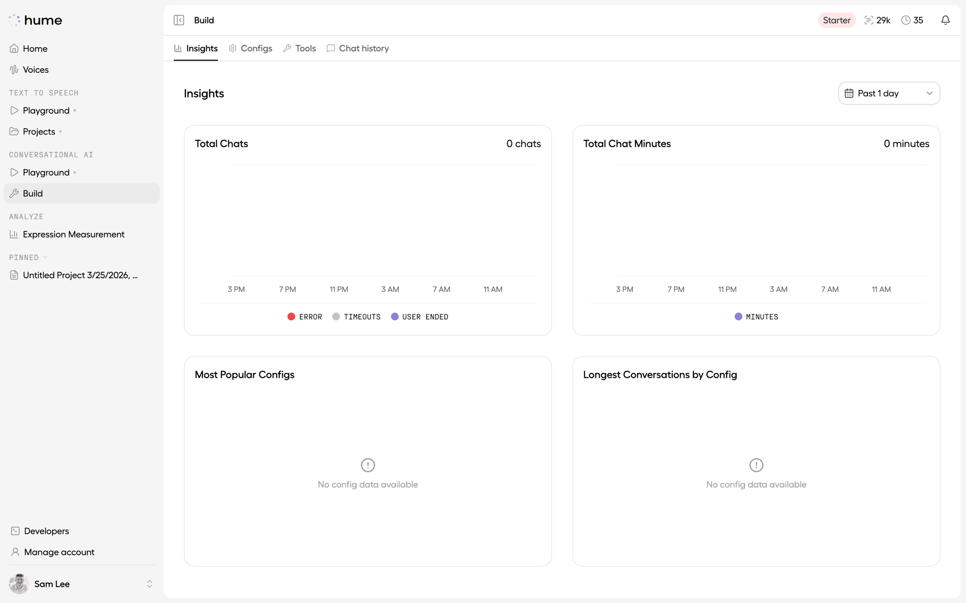 Hume AI Web emotion recognition interface screenshot 10