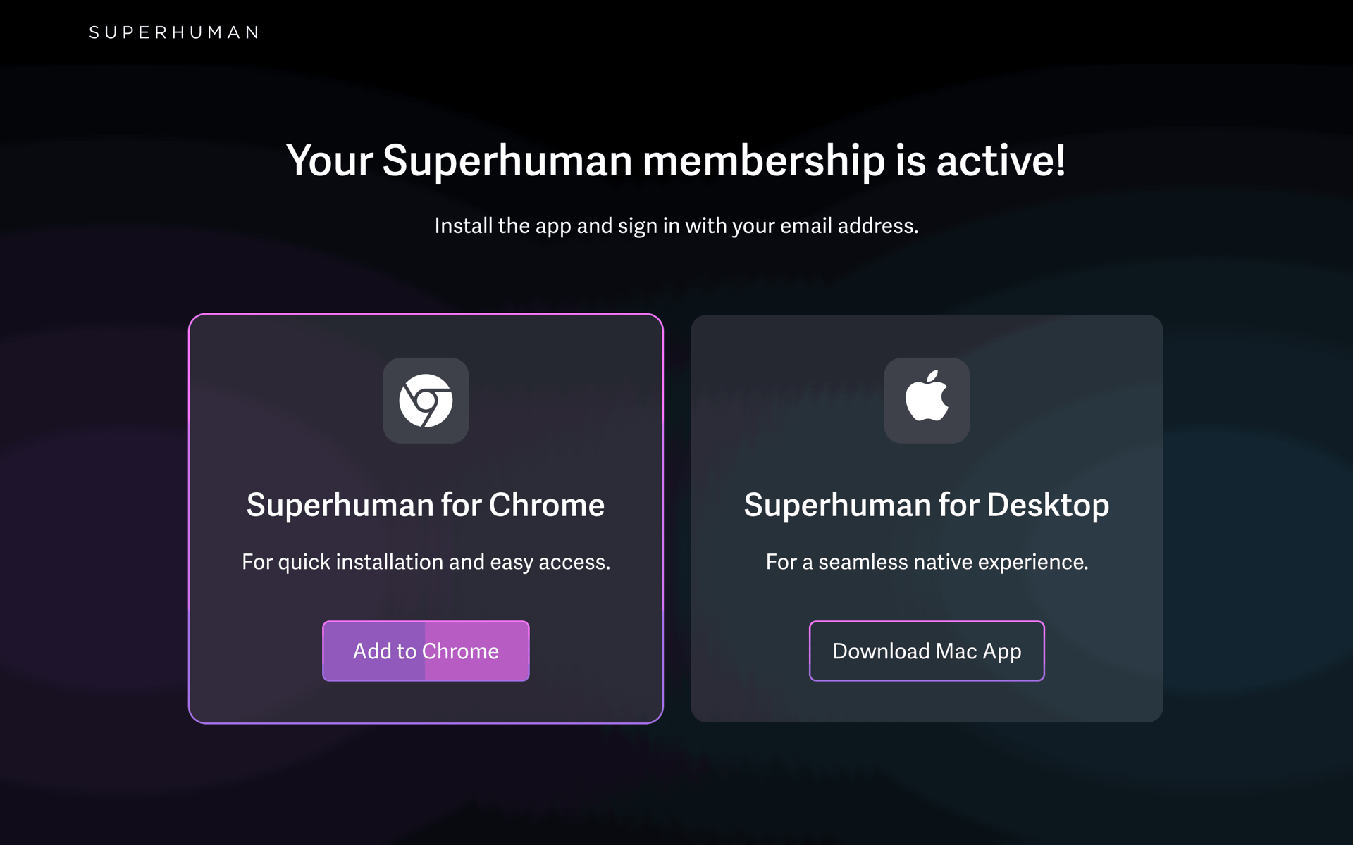 Superhuman Web AI interface screenshot 6