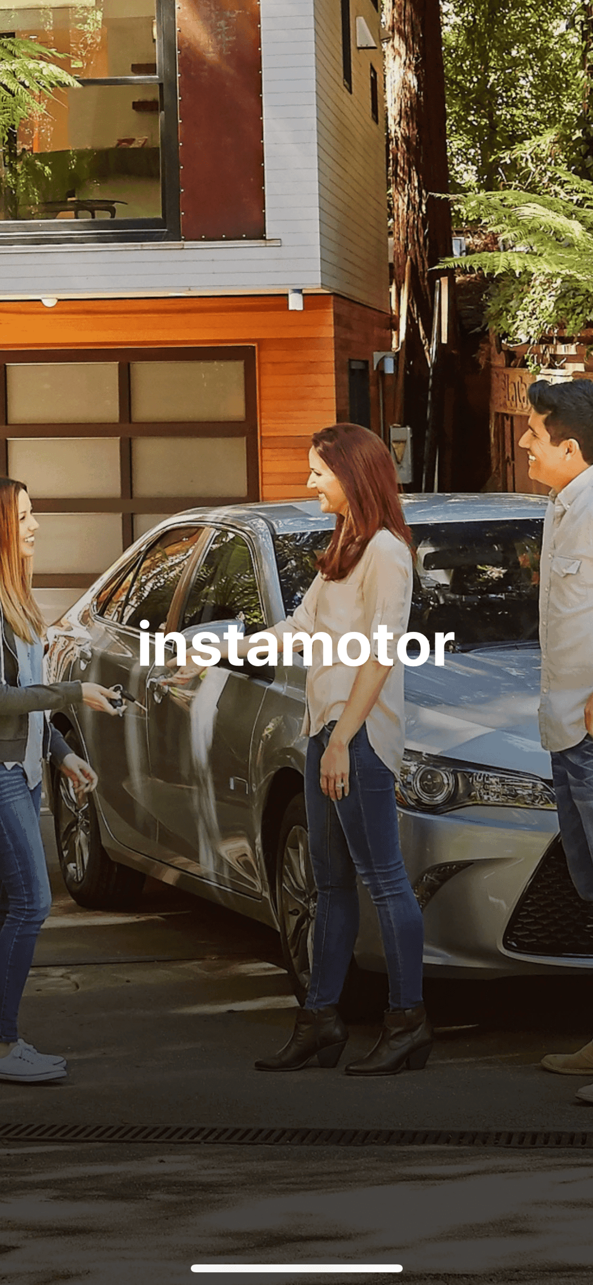 Instamotor iOS Shopping interface screenshot 1