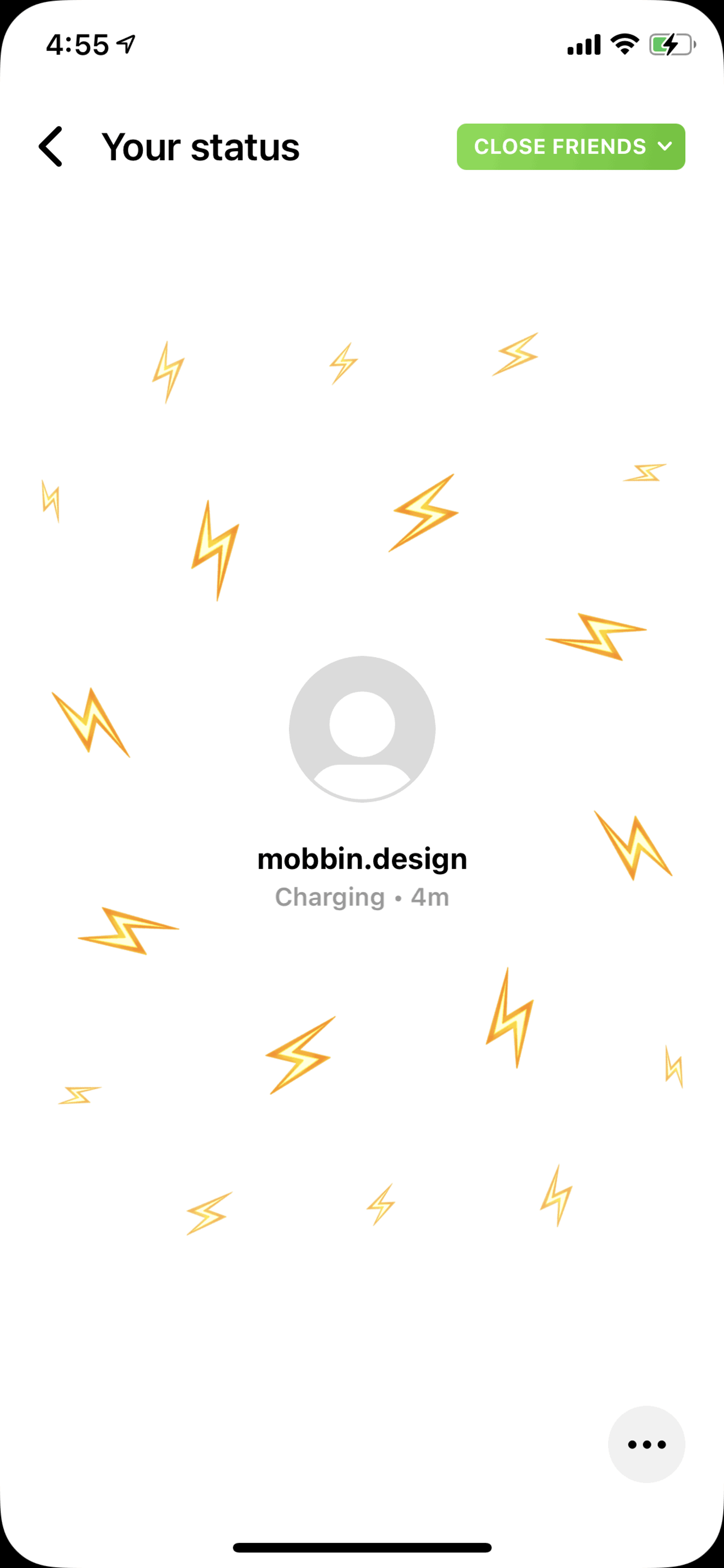 Threads iOS Photo & Video interface screenshot 18