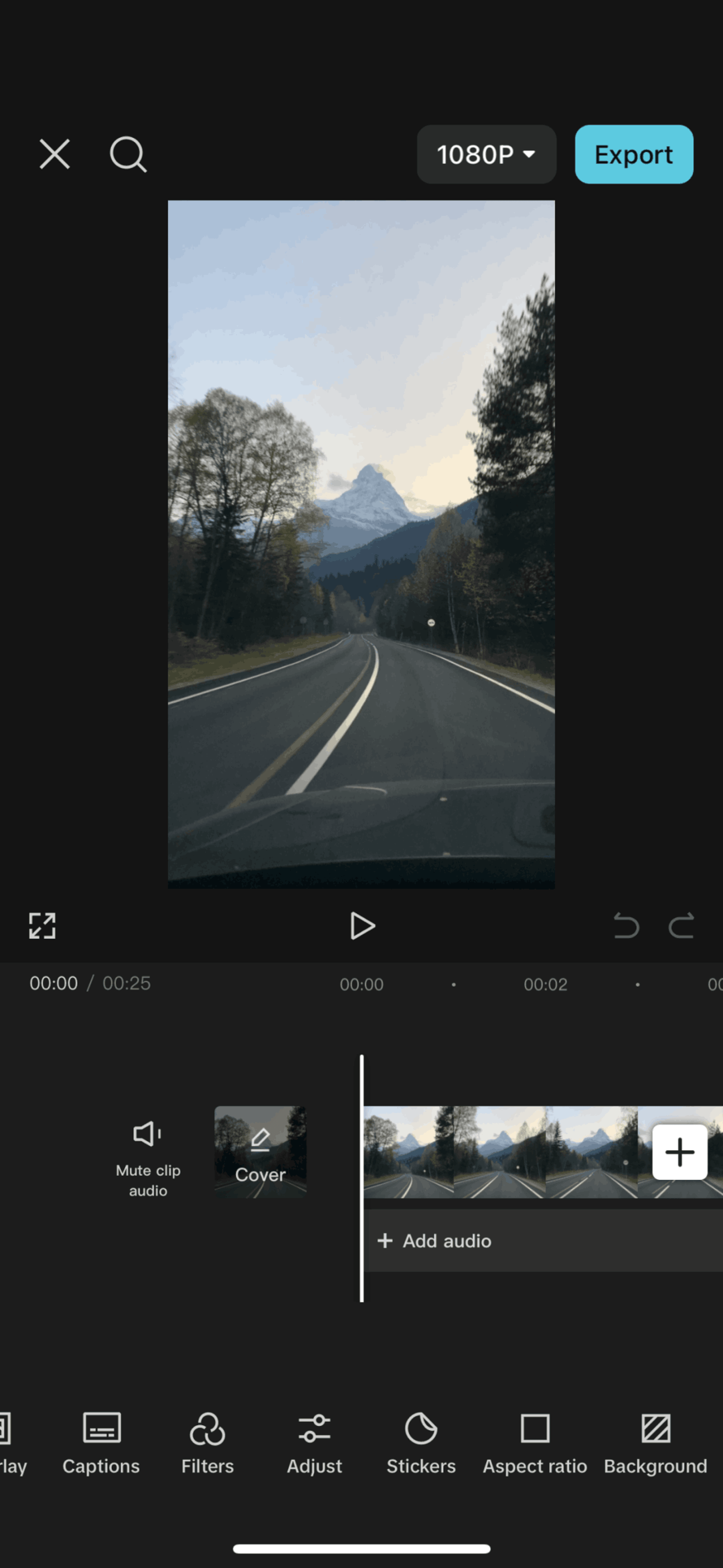 CapCut iOS Photo & Video interface screenshot 2