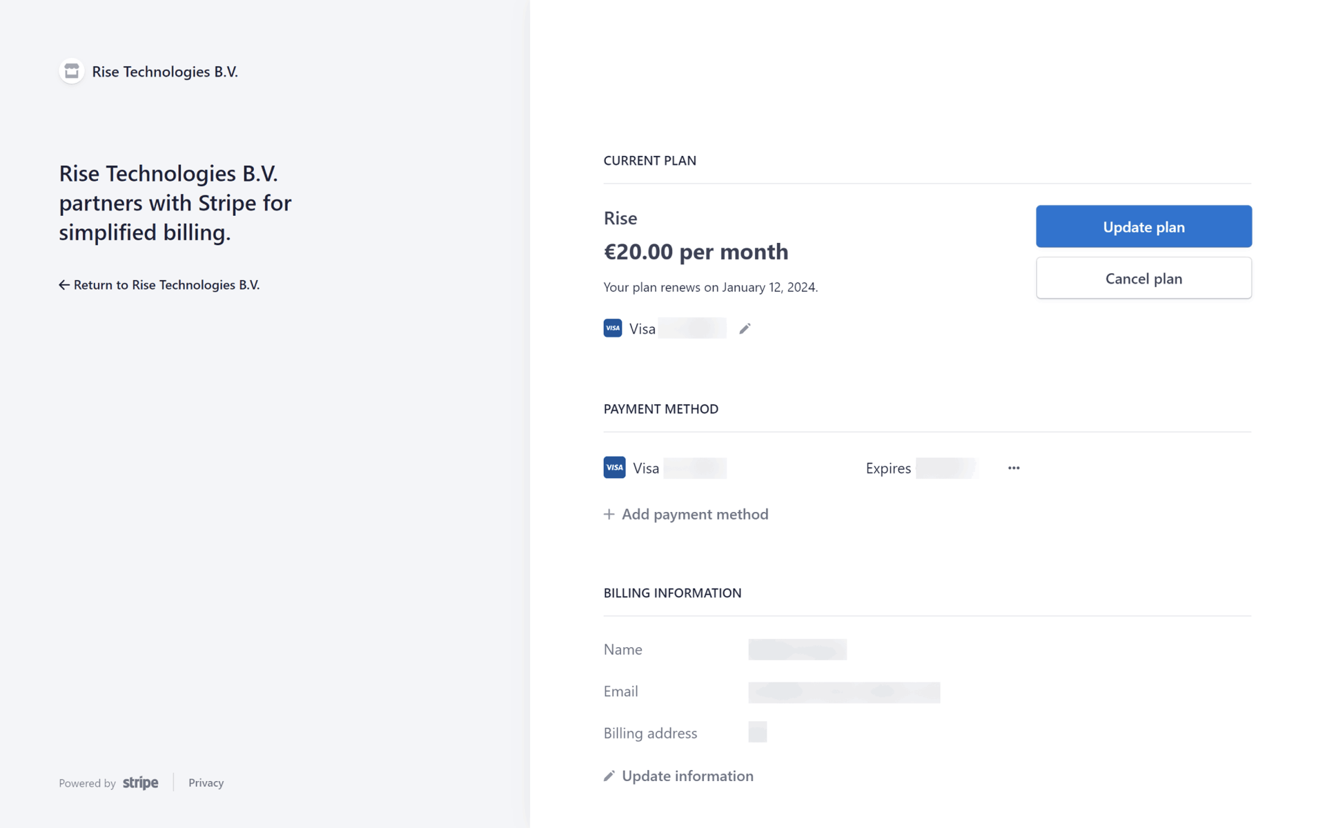 Rise Web Collaboration interface screenshot 16