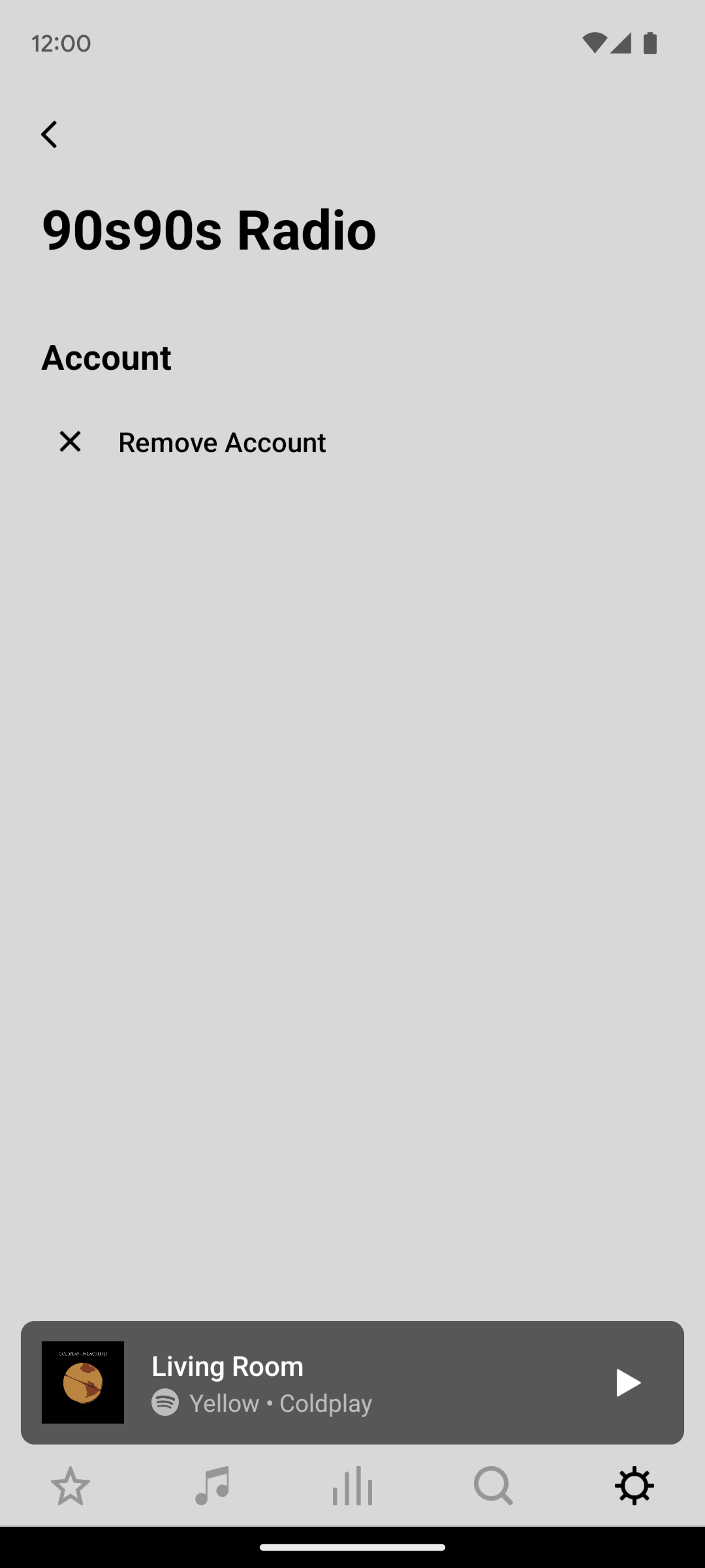 Sonos Android Music & Audio interface screenshot 22