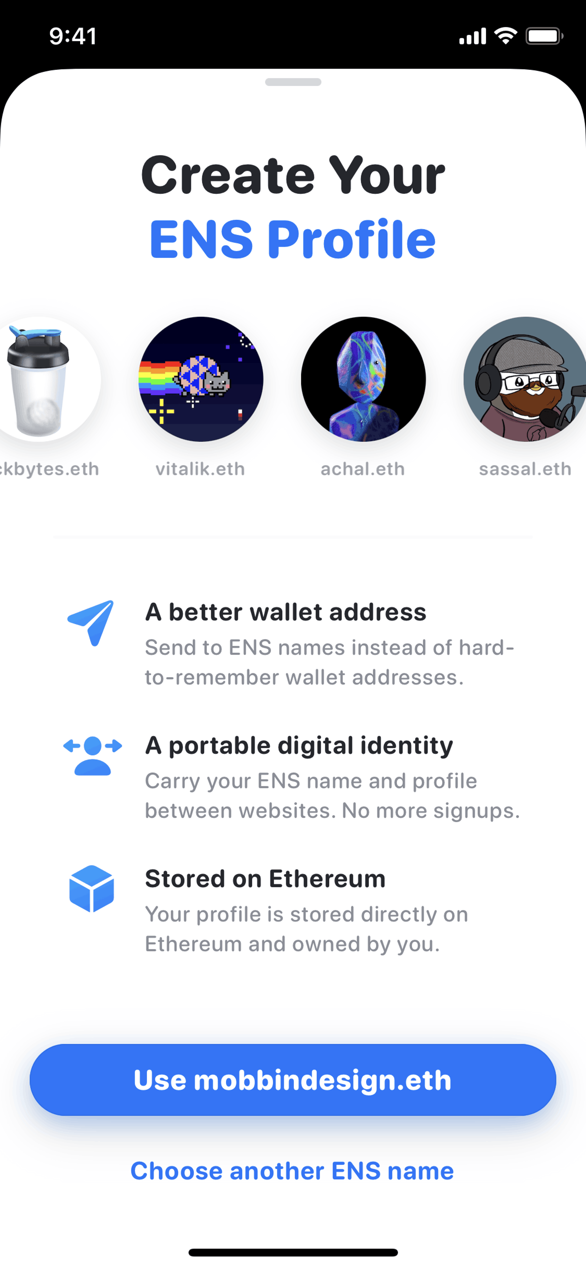 Rainbow iOS Finance interface screenshot 21