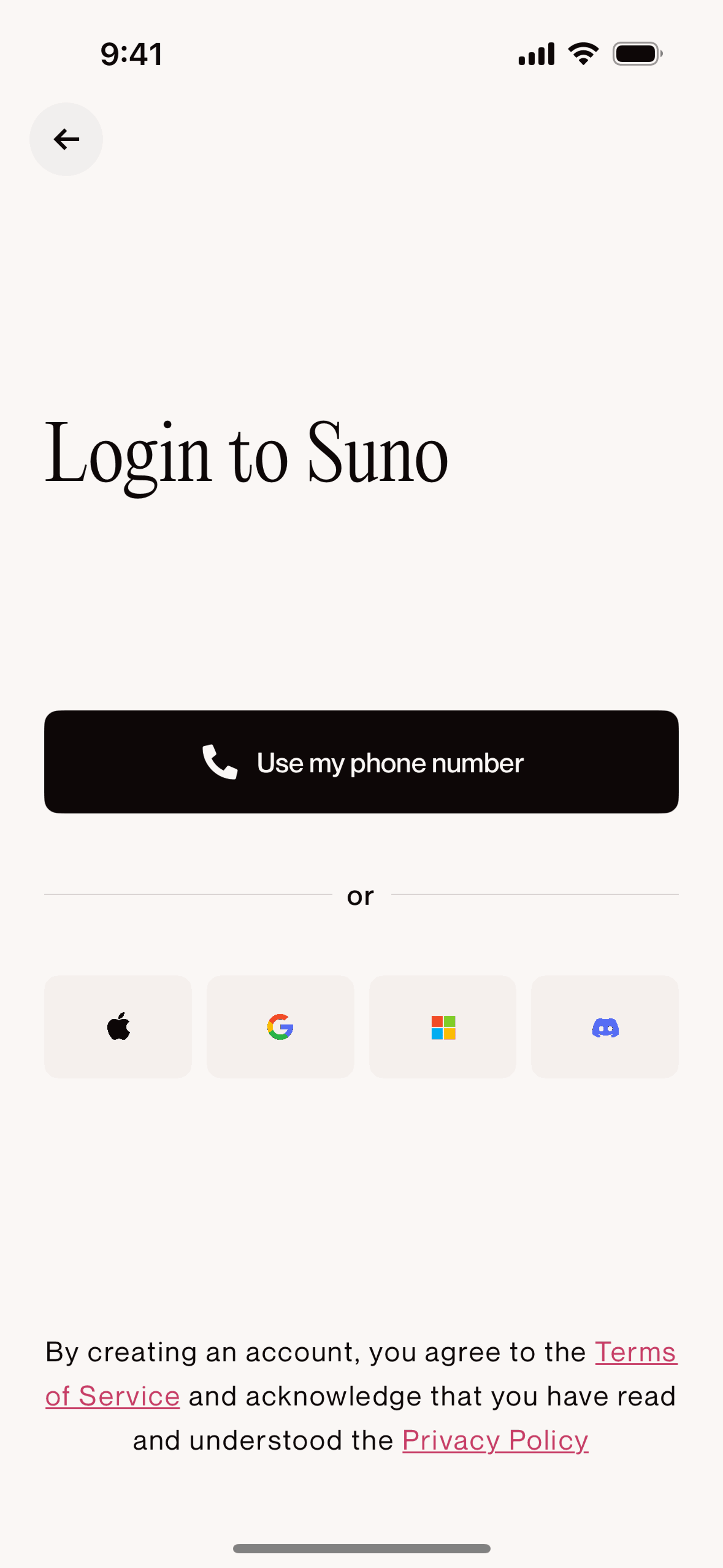 Suno iOS AI interface screenshot 14