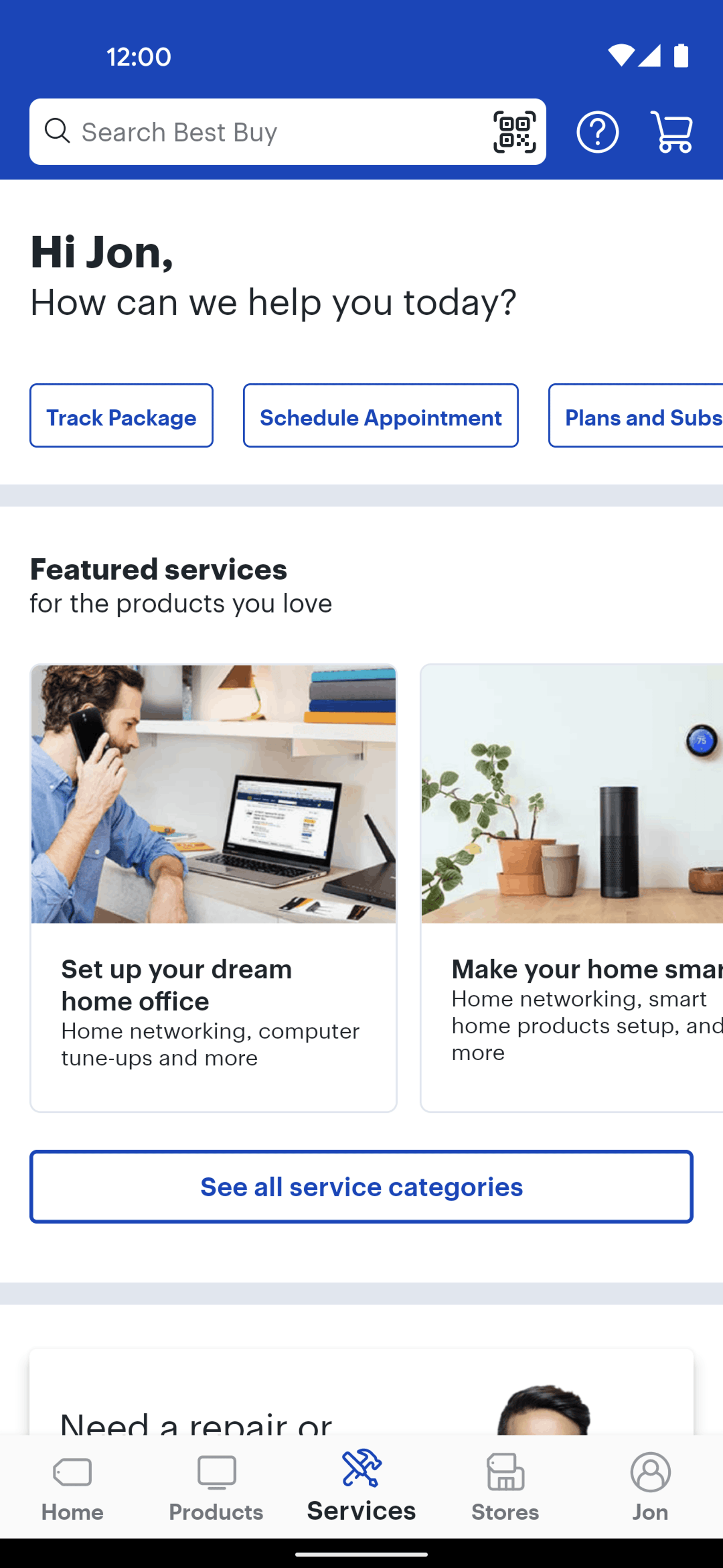 Best Buy Android Shopping interface screenshot 2