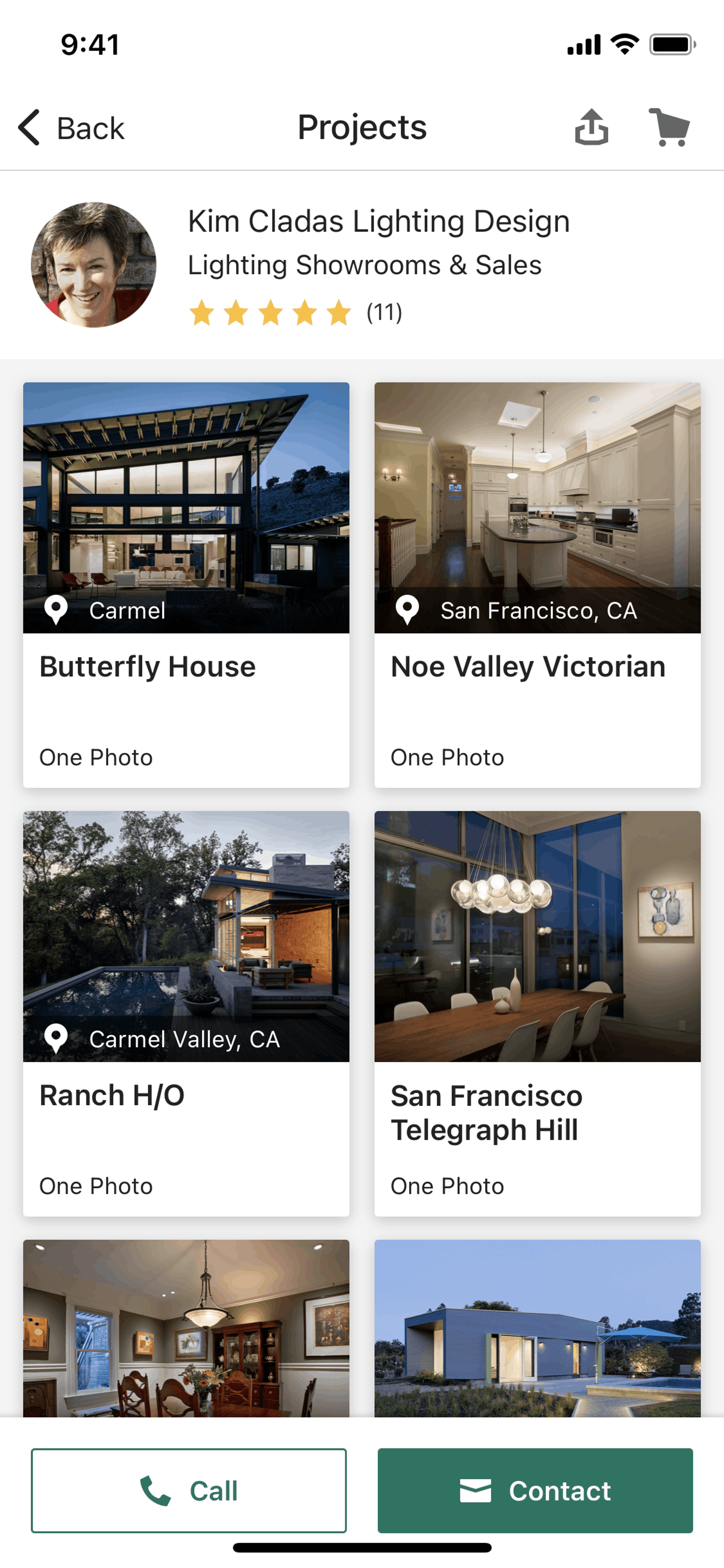 Houzz iOS Real Estate interface screenshot 13
