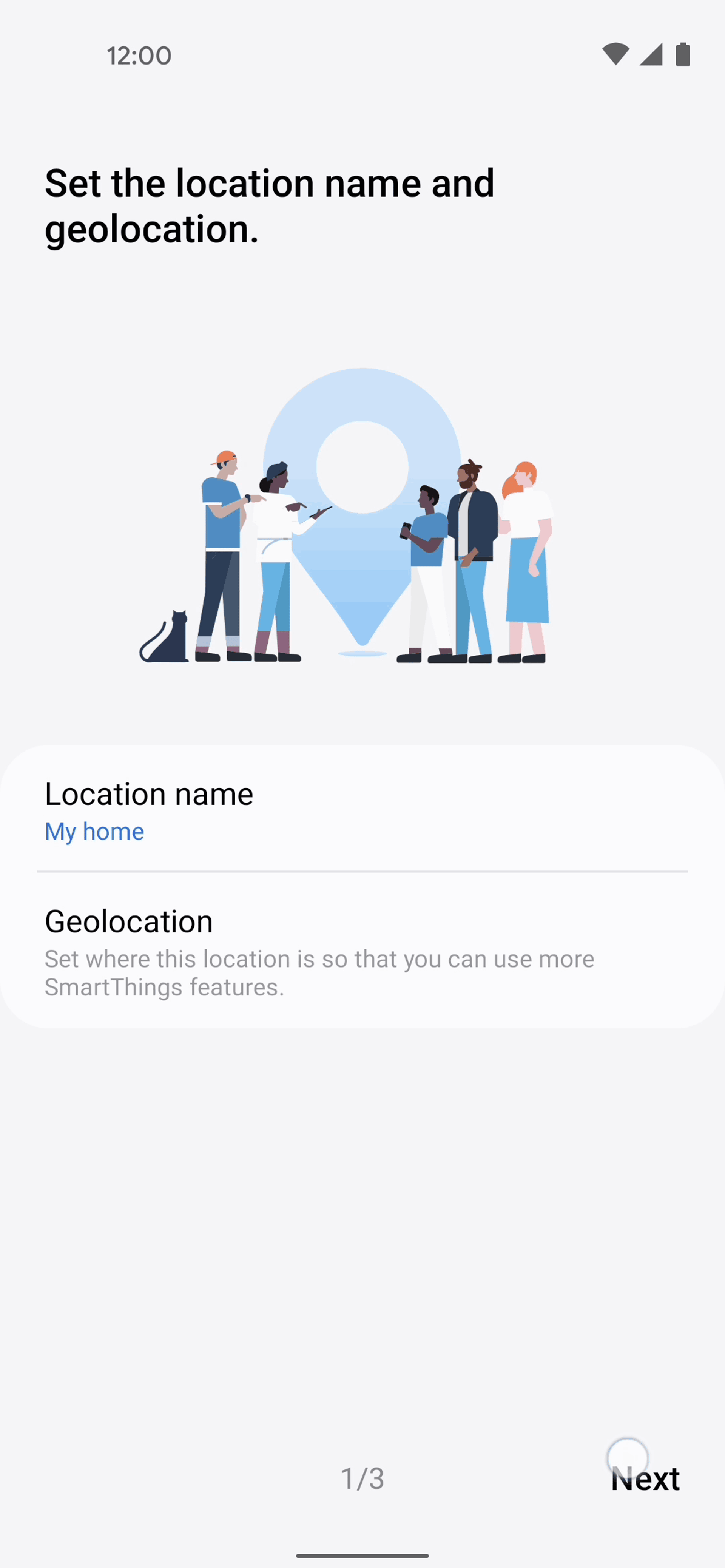SmartThings Android Productivity interface screenshot 23