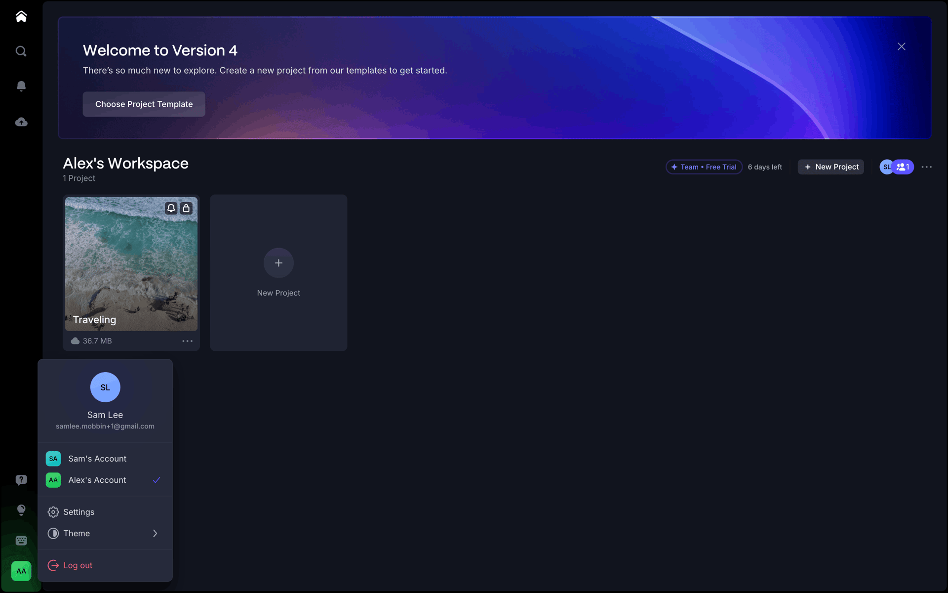 Frame.io Web Photo & Video interface screenshot 13