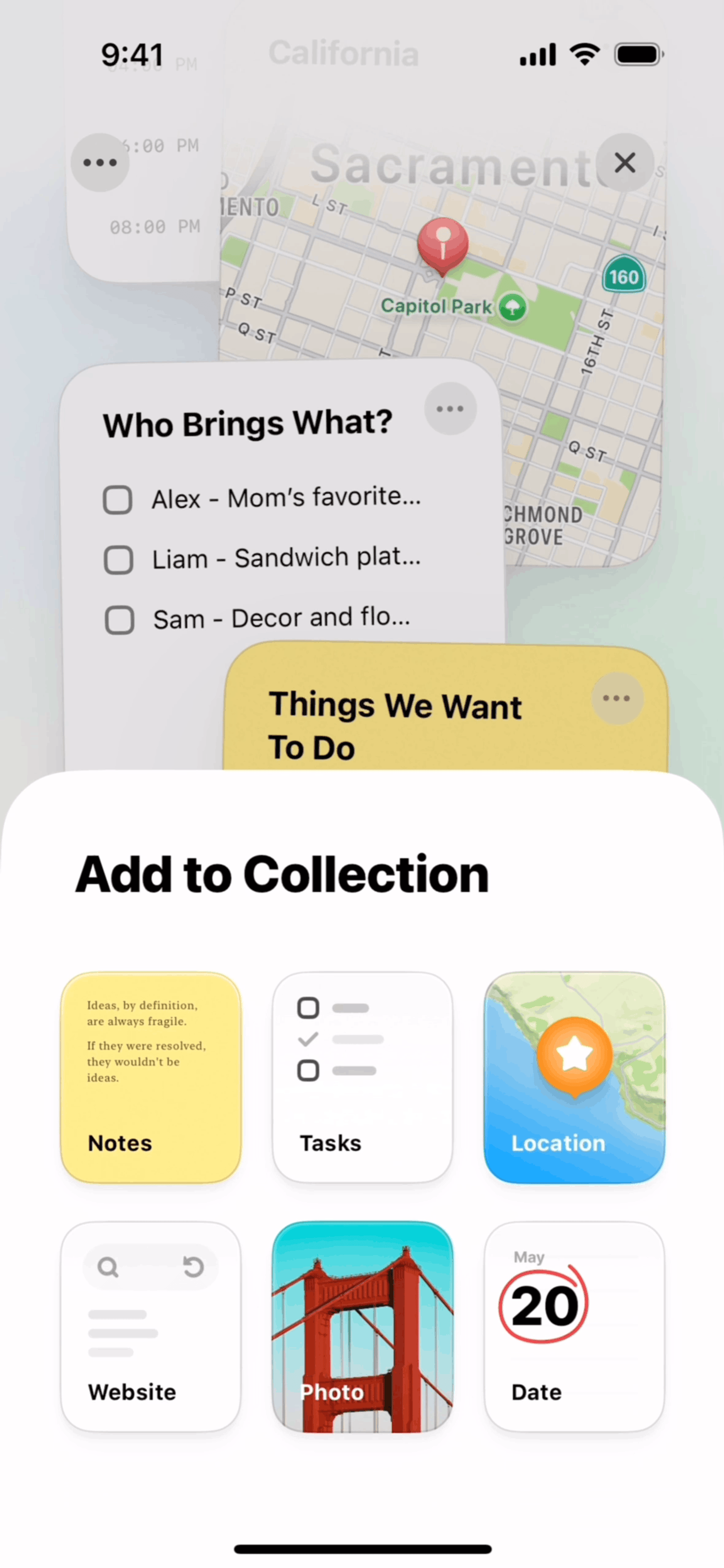 Canopi iOS Collaboration interface screenshot 13