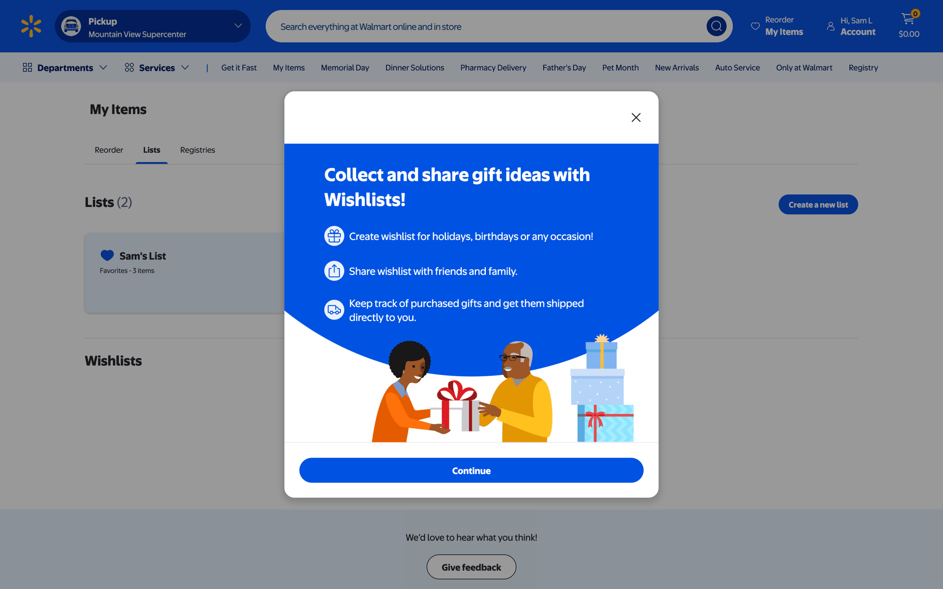 Walmart Web Shopping interface screenshot 19