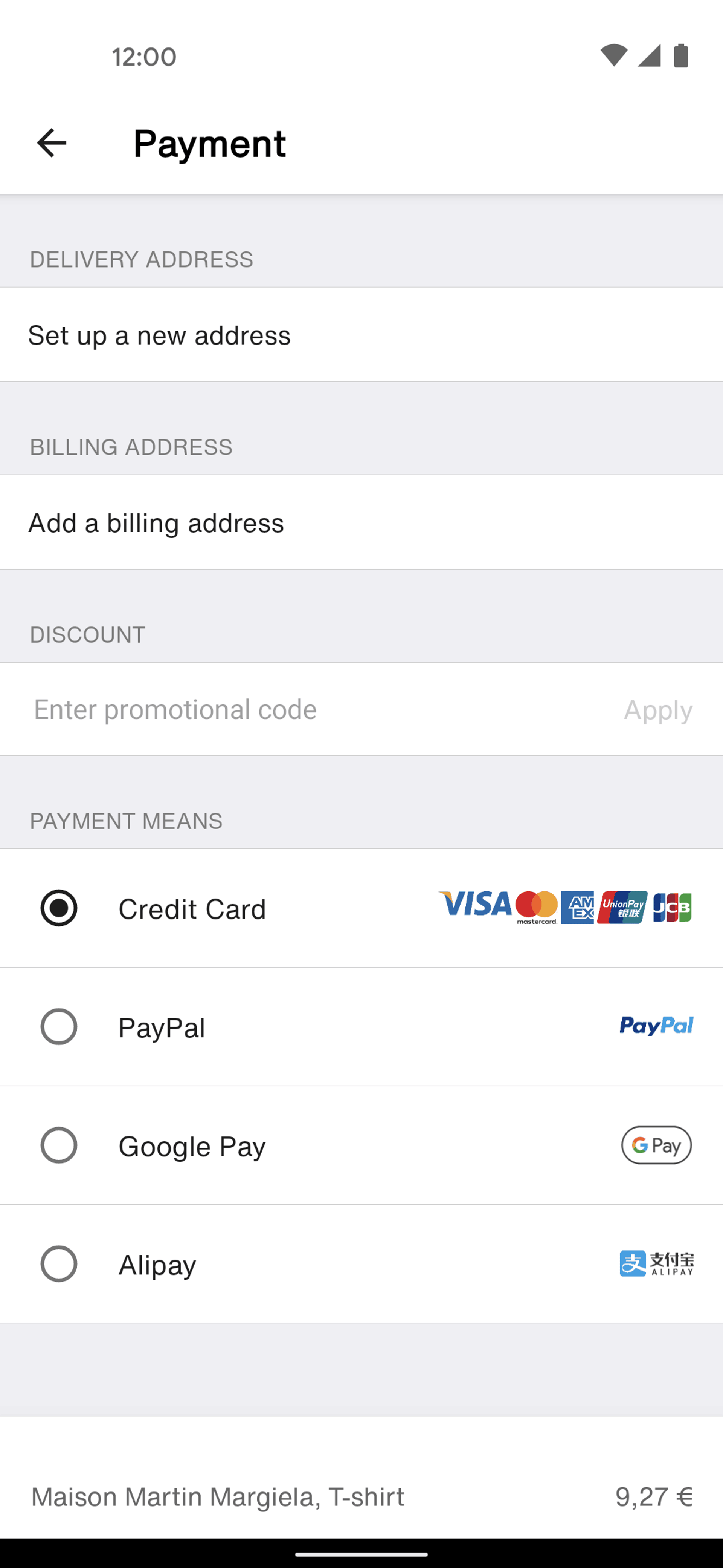 Vestiaire Collective Android Shopping interface screenshot 14