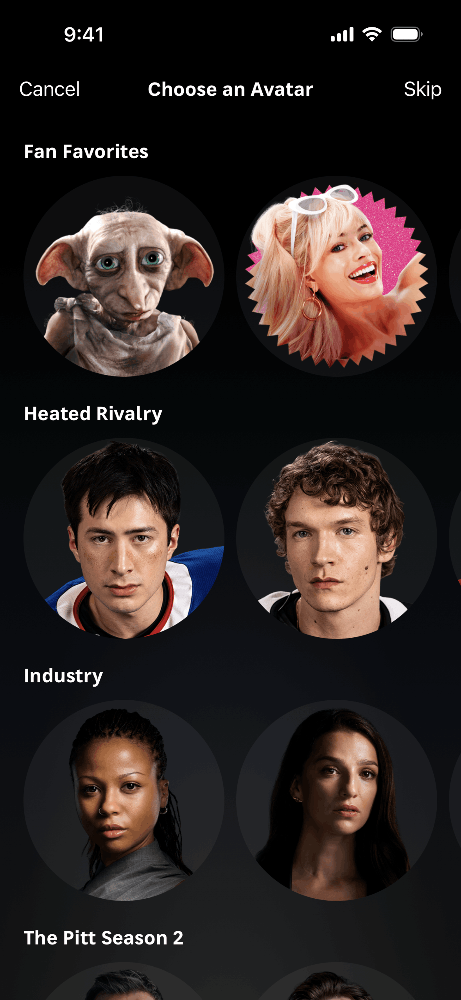 Max iOS Entertainment interface screenshot 24