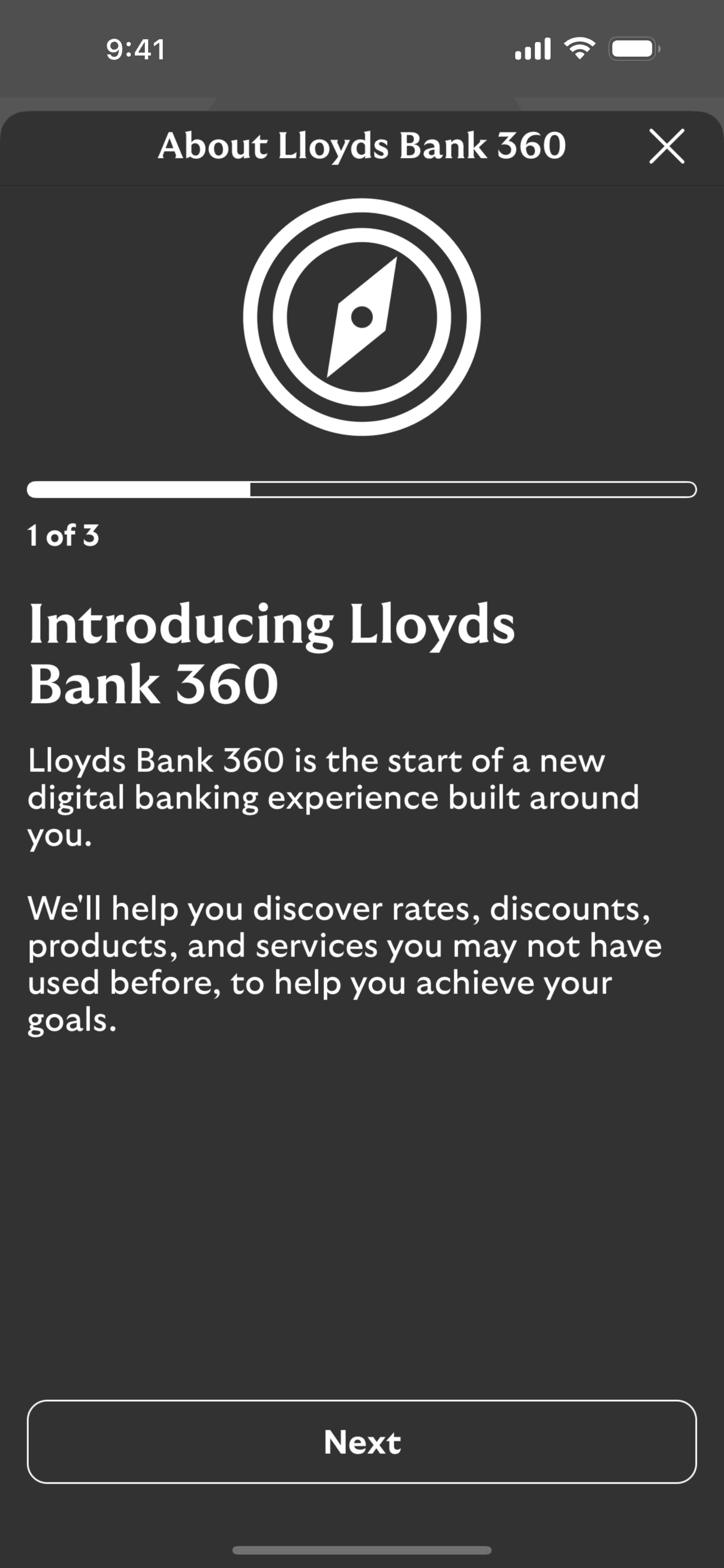 Lloyds Mobile Banking iOS Finance interface screenshot 19
