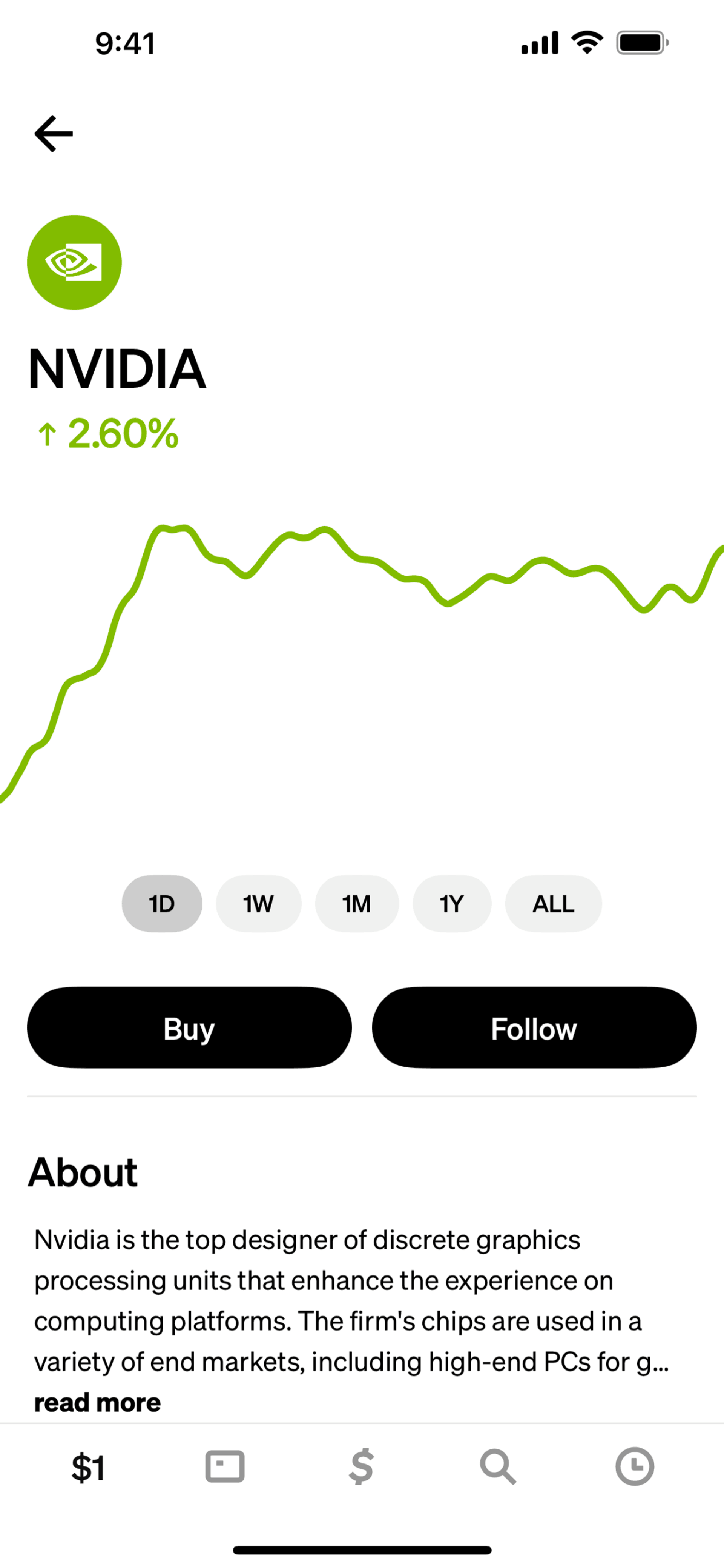 Cash App iOS Finance interface screenshot 5