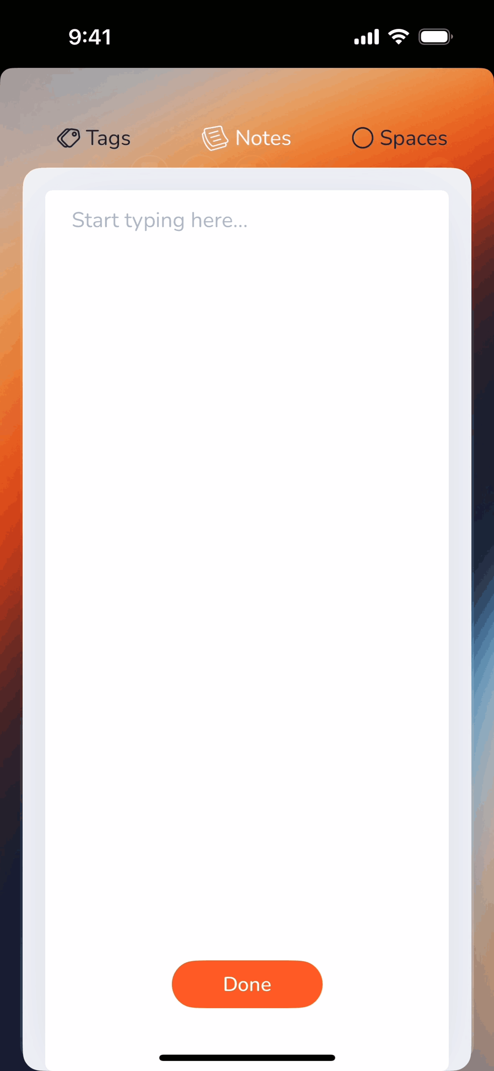 mymind iOS Productivity interface screenshot 23