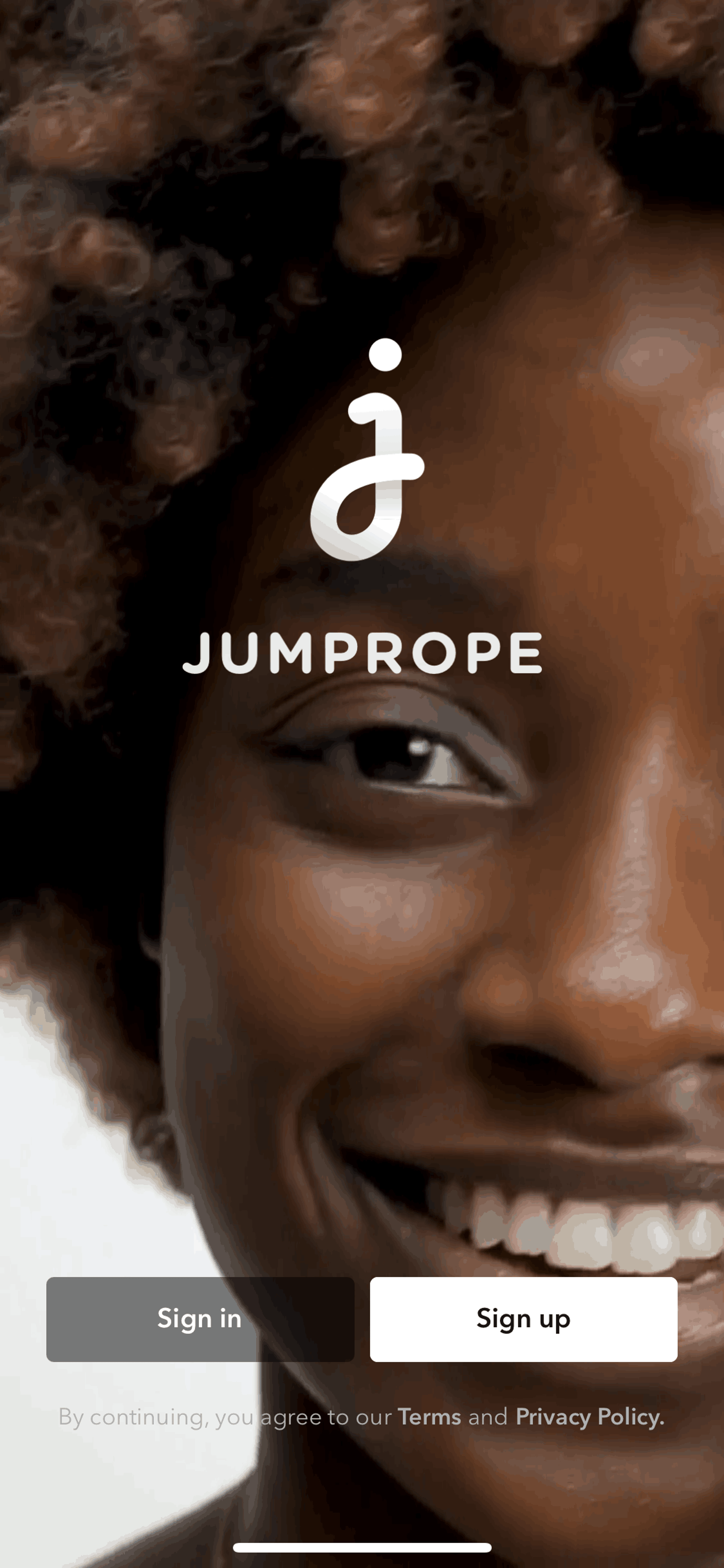 Jumprope iOS Photo & Video interface screenshot 2