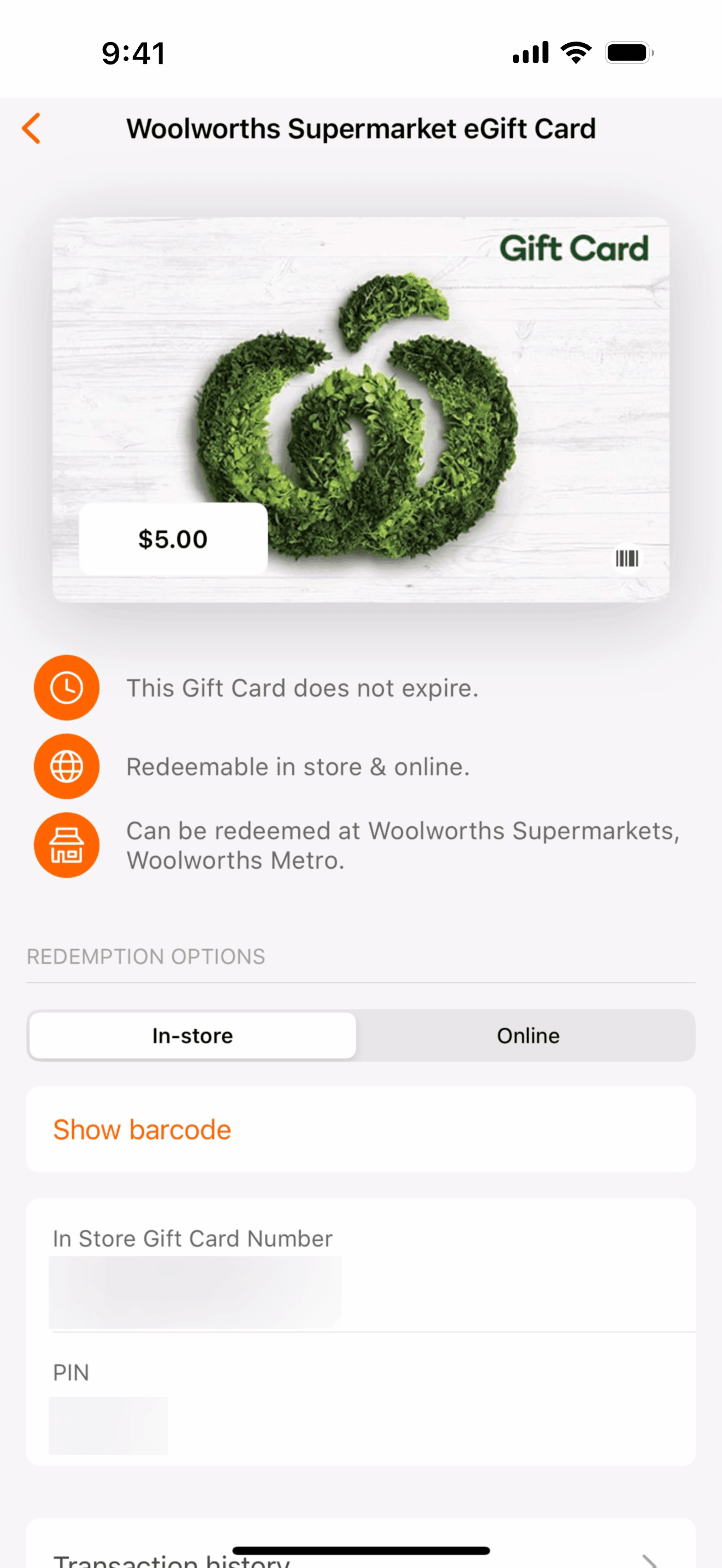 Everyday Rewards iOS Shopping interface screenshot 3