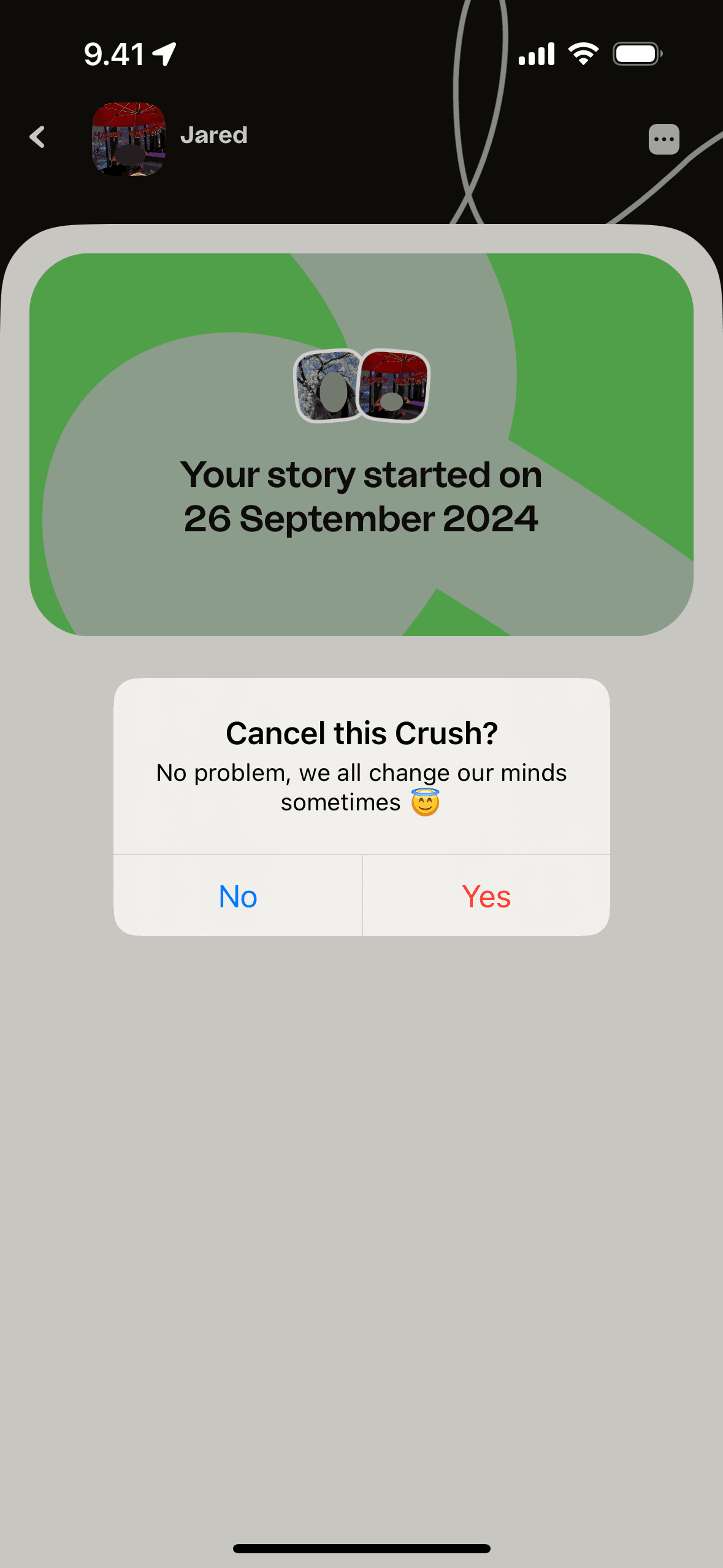 happn iOS Lifestyle interface screenshot 14