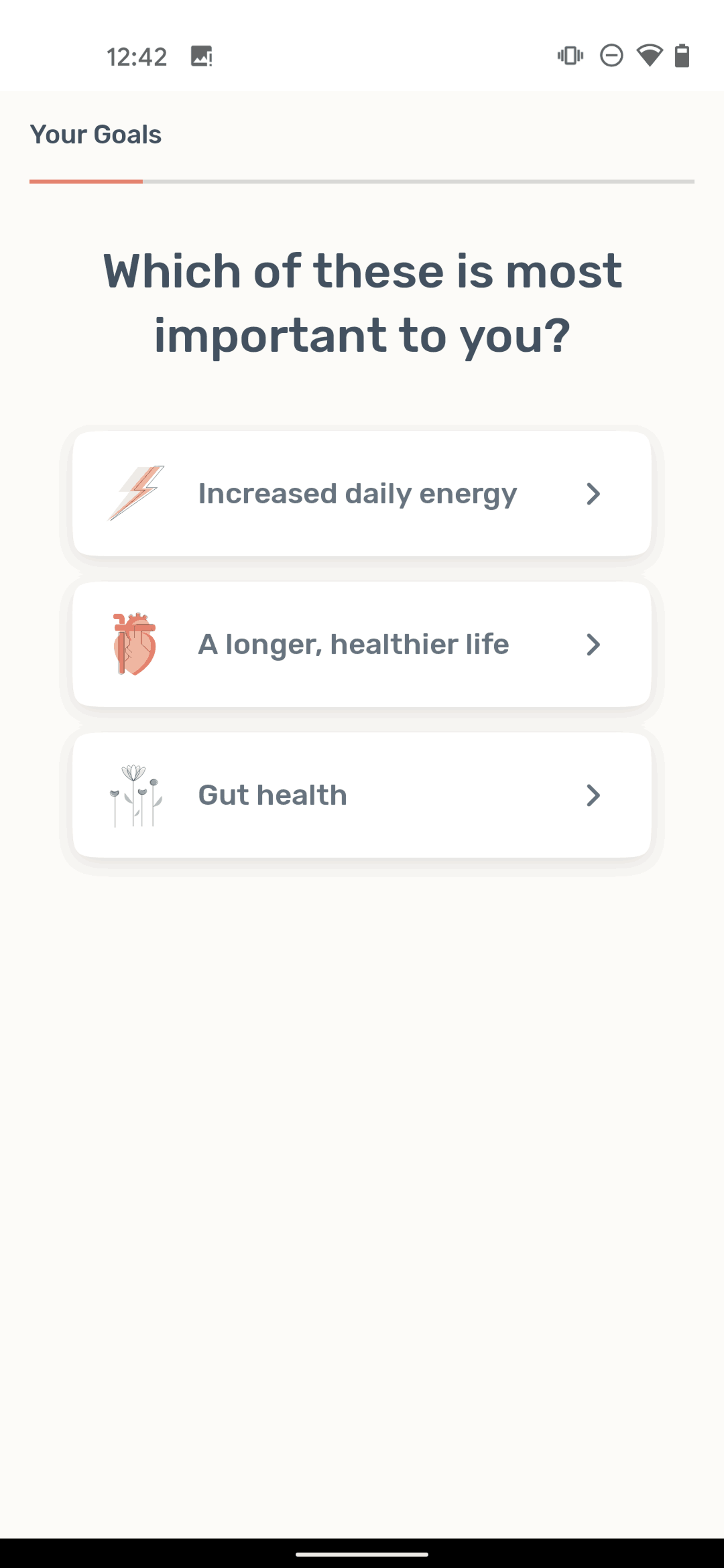 Zero Android Health & Fitness interface screenshot 11