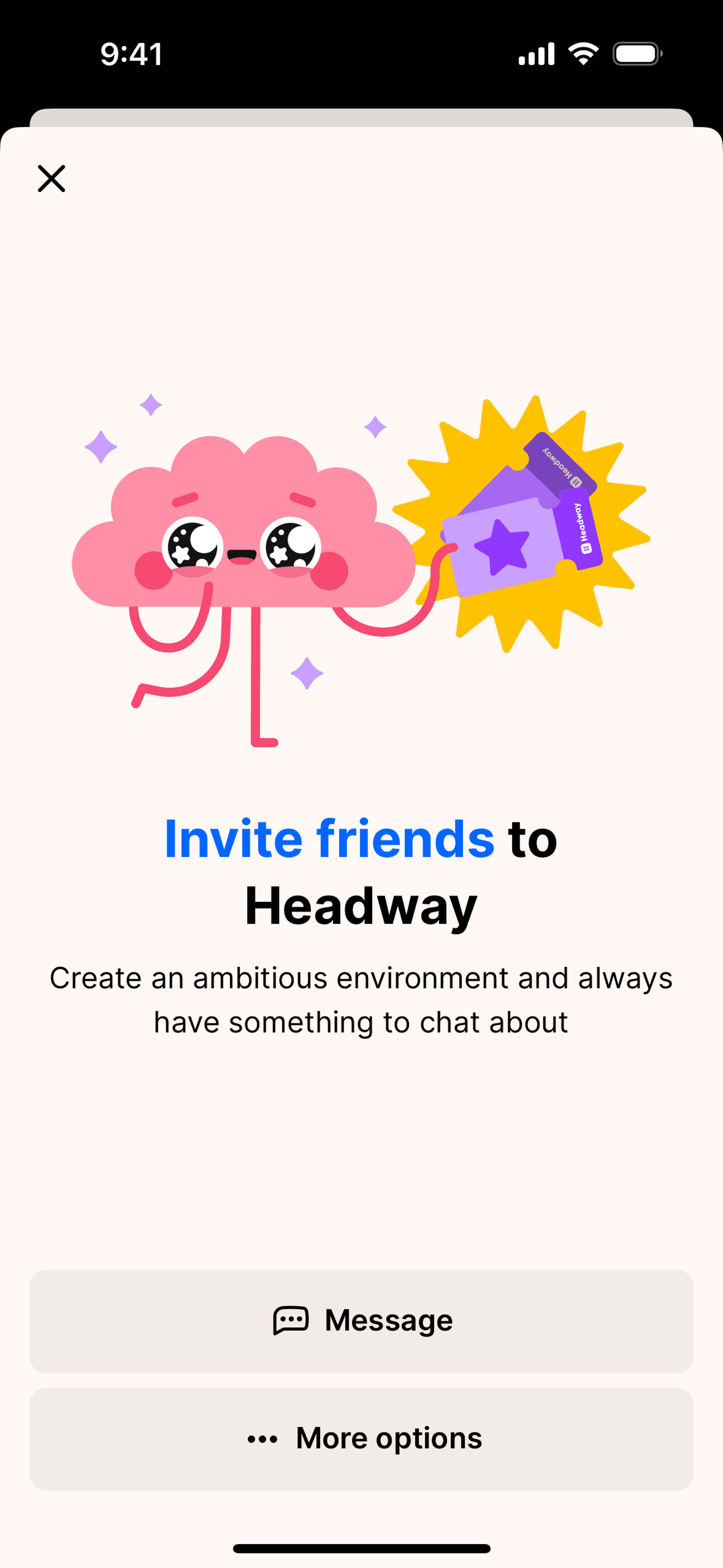 Headway iOS Education interface screenshot 24