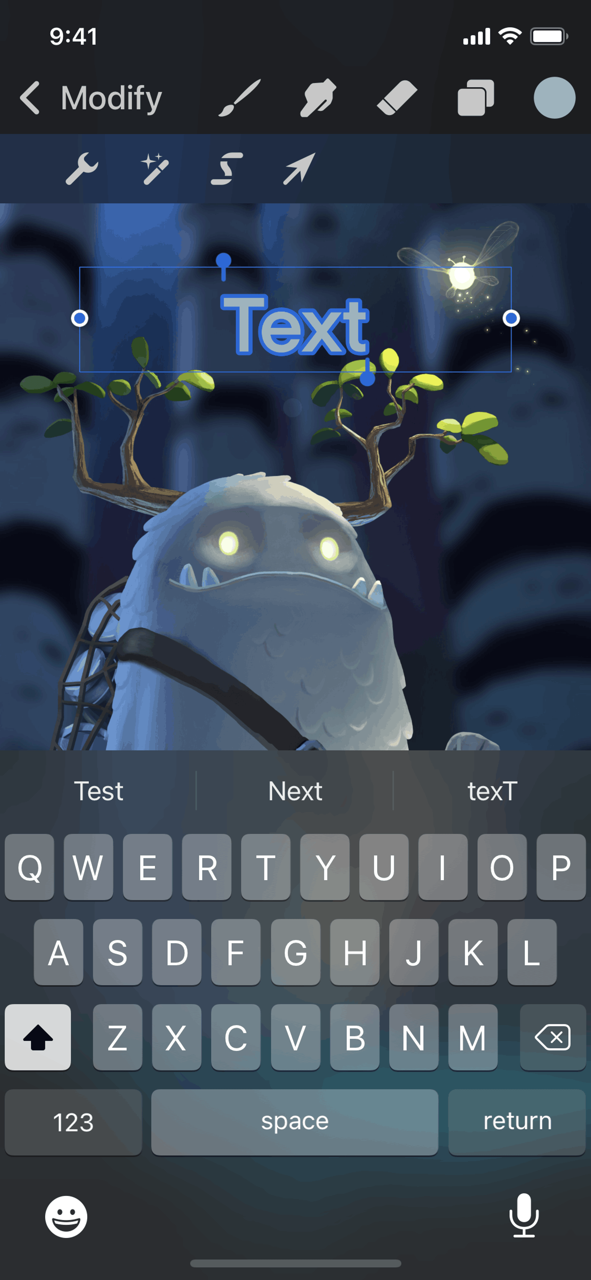 Procreate Pocket iOS Graphics & Design interface screenshot 19