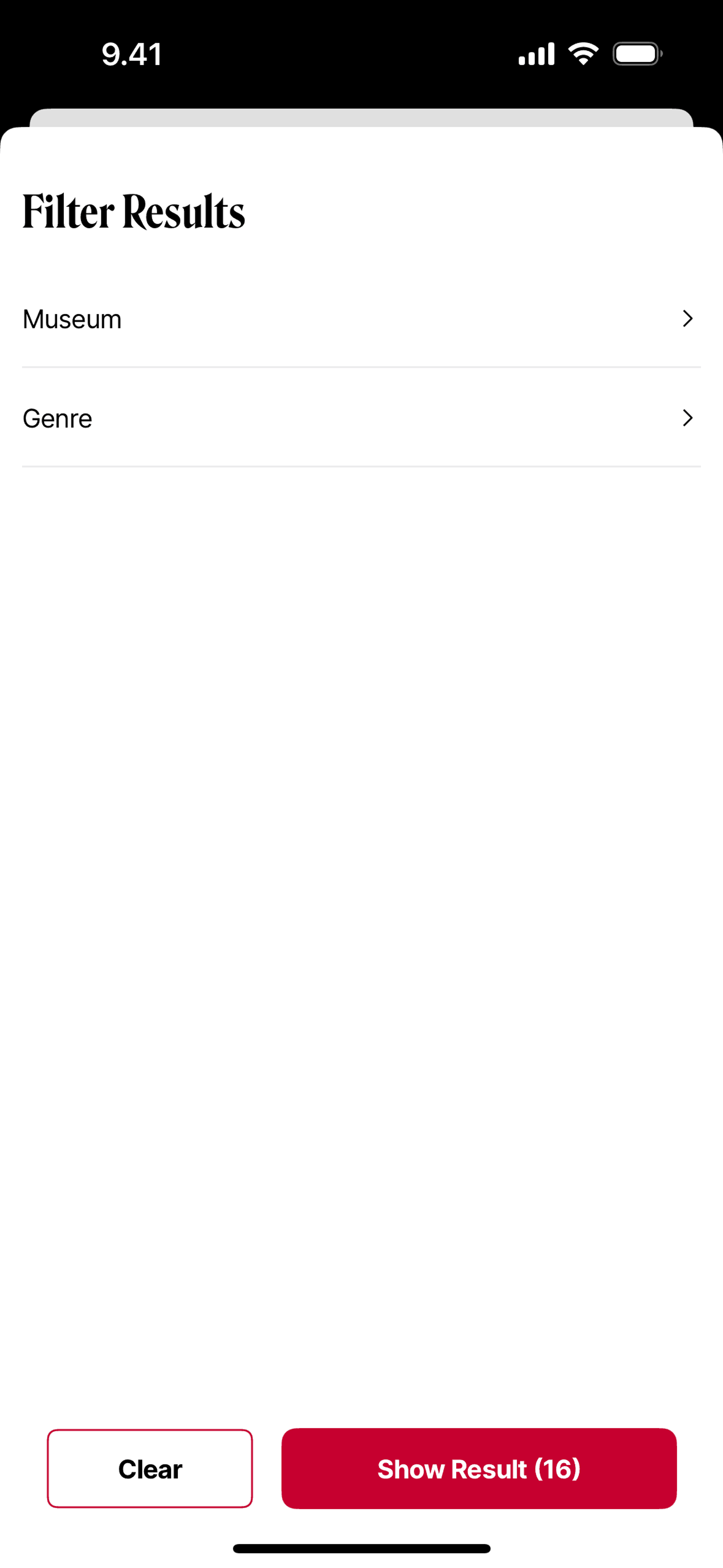 DailyArt iOS Education interface screenshot 14