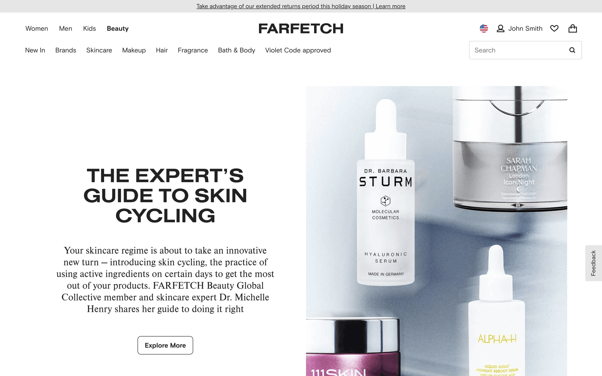 FARFETCH Web Shopping interface screenshot 4