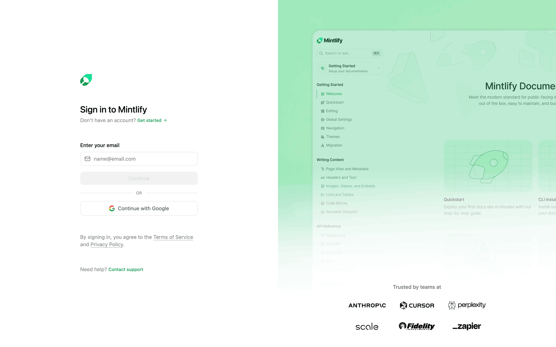 Mintlify Web Developer Tools interface screenshot 10