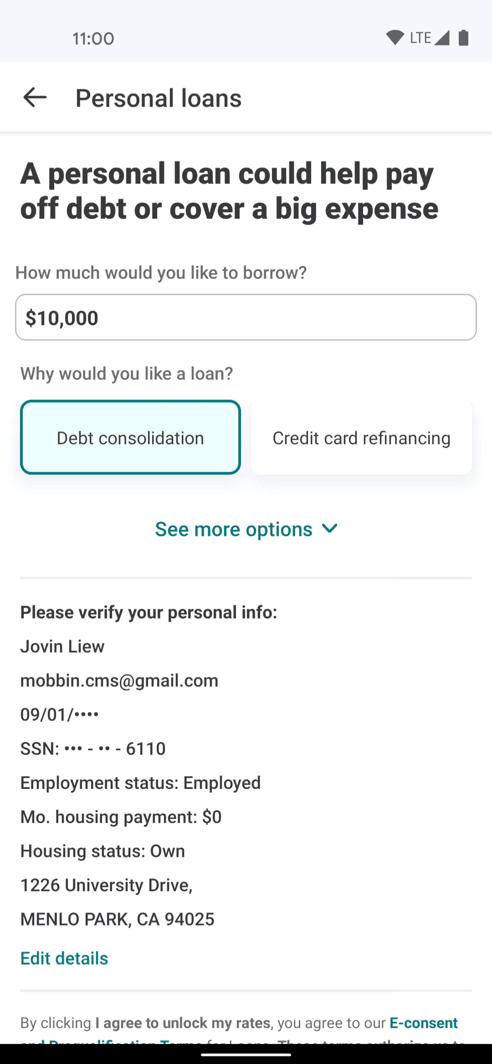 Mint Android Finance interface screenshot 11
