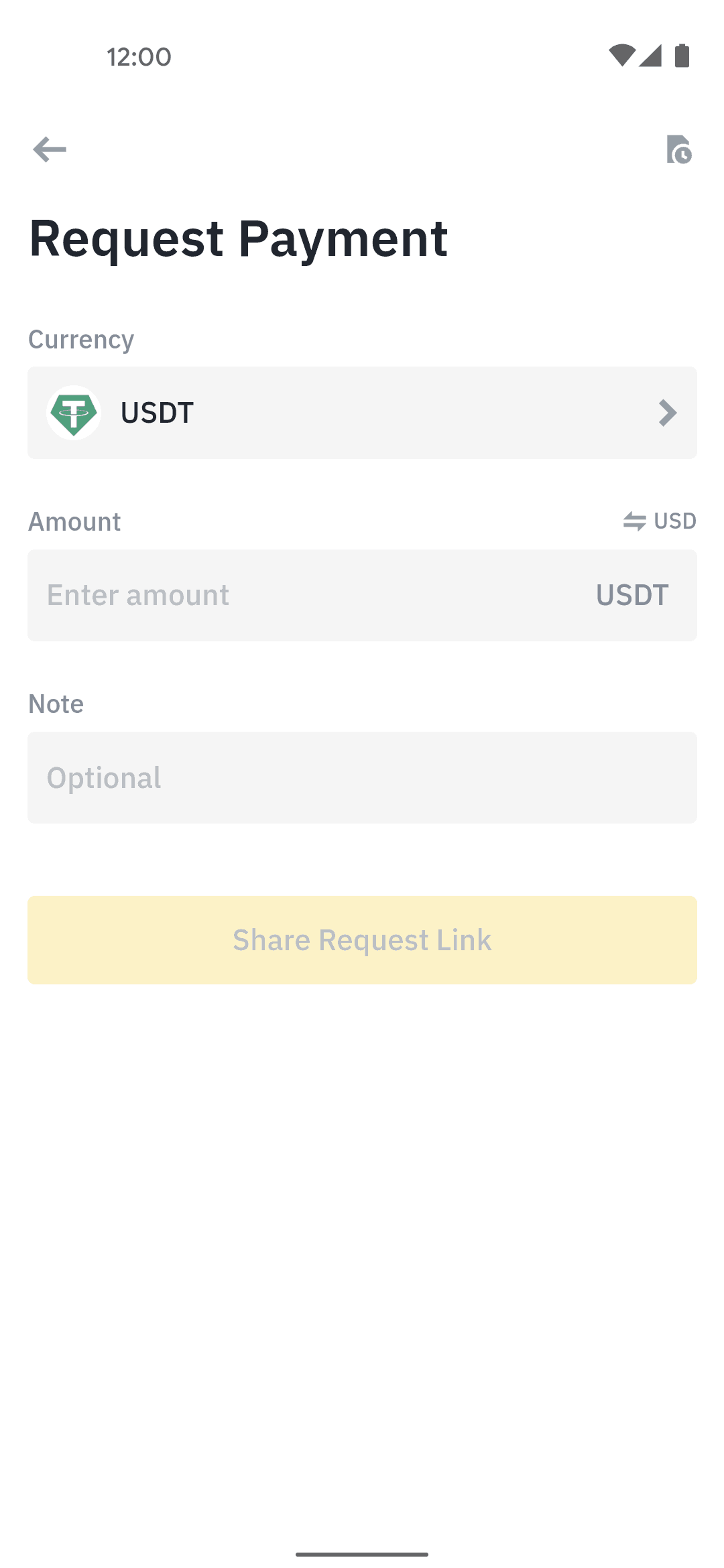 Binance Android Finance interface screenshot 24
