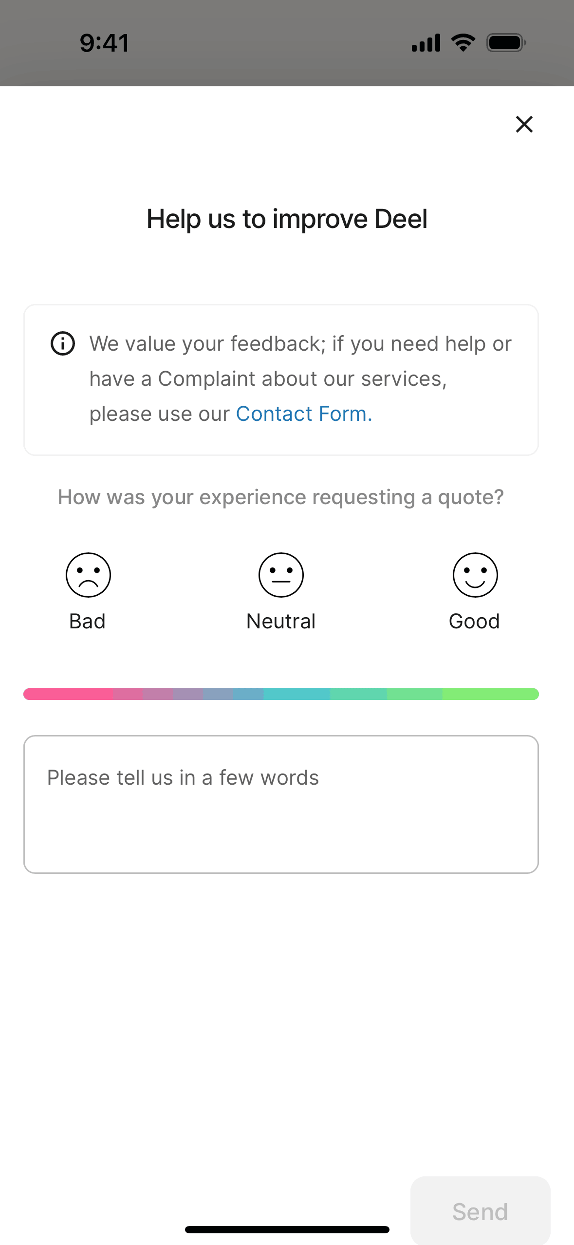 Deel iOS Business interface screenshot 21