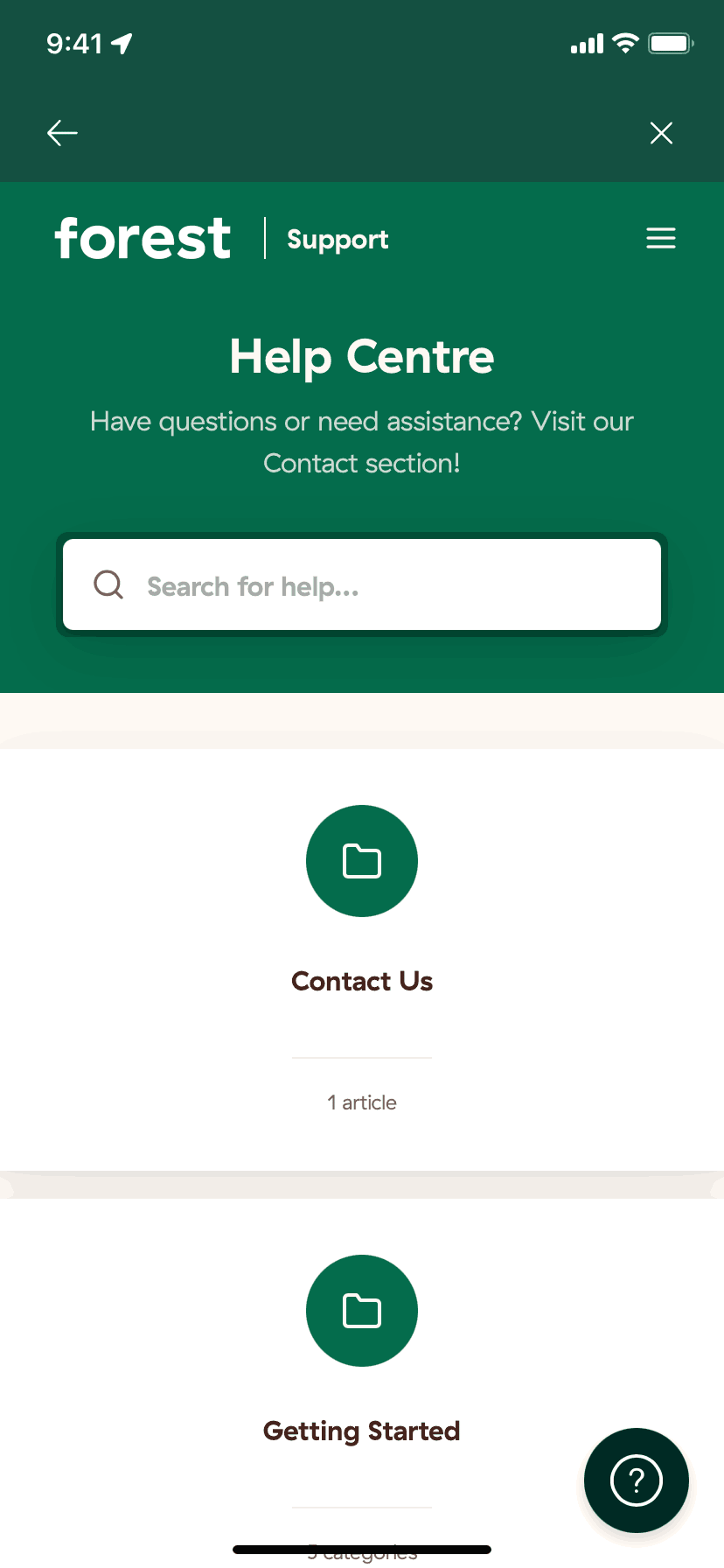 Forest iOS Travel & Transportation interface screenshot 11