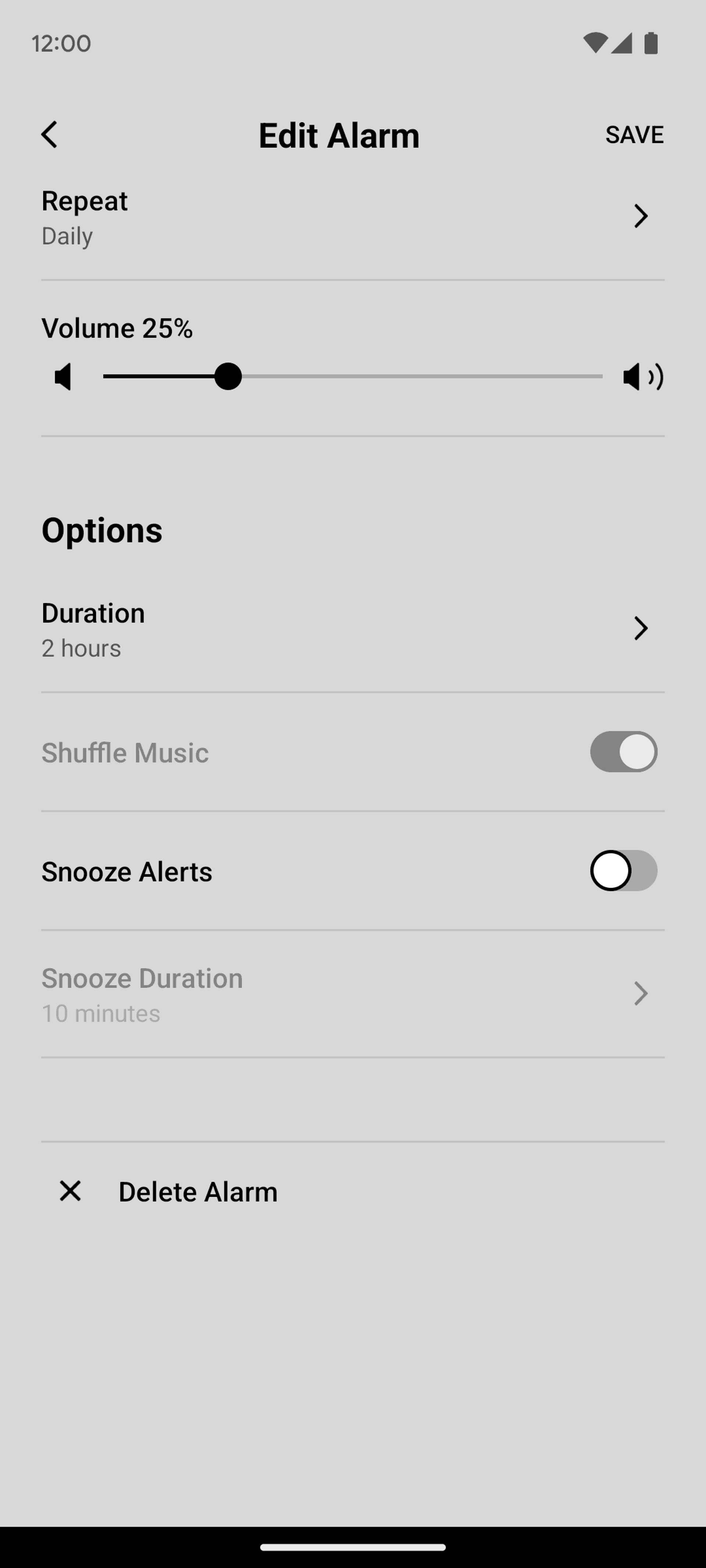 Sonos Android Music & Audio interface screenshot 12