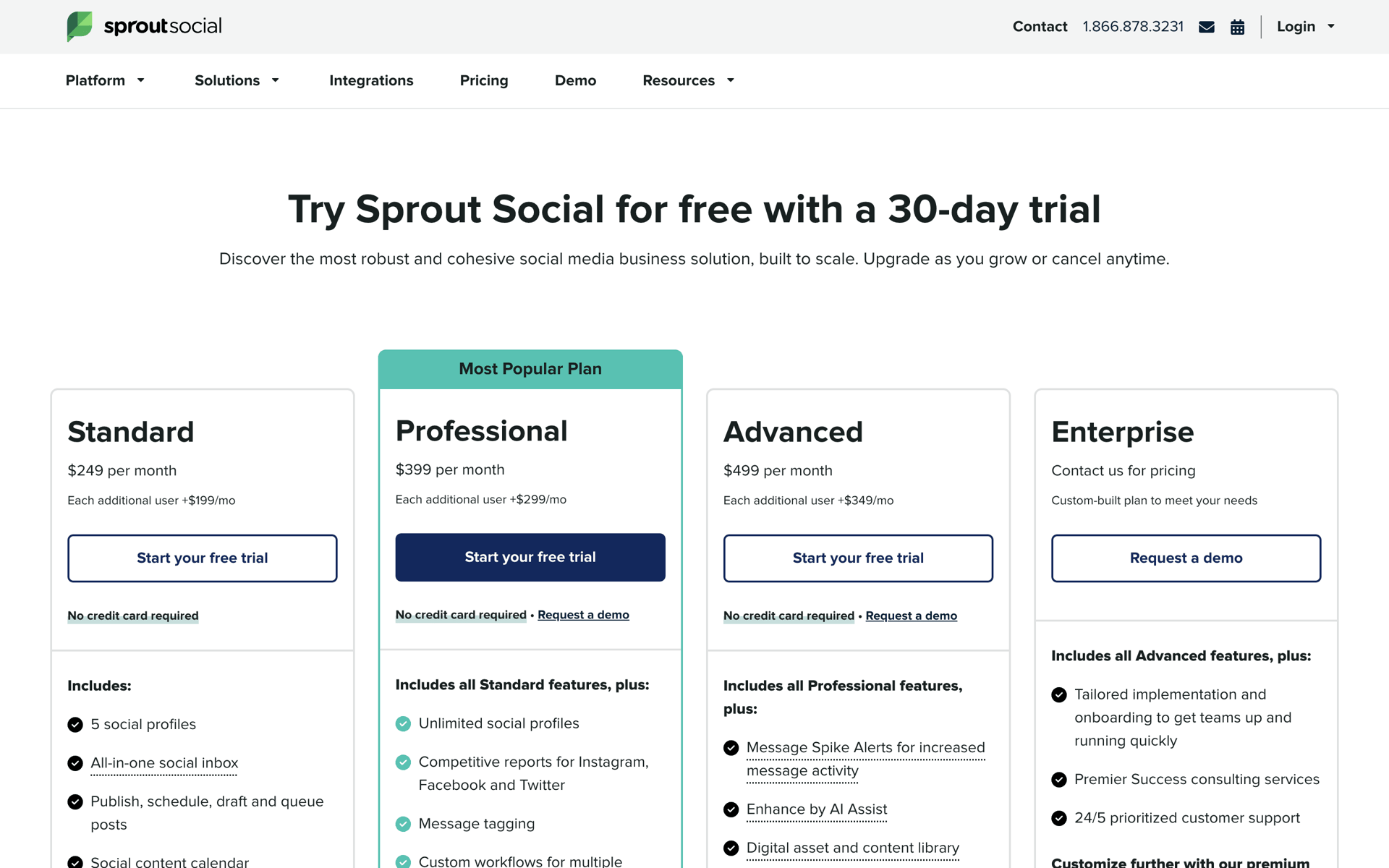 Sprout Social Web Business interface screenshot 5