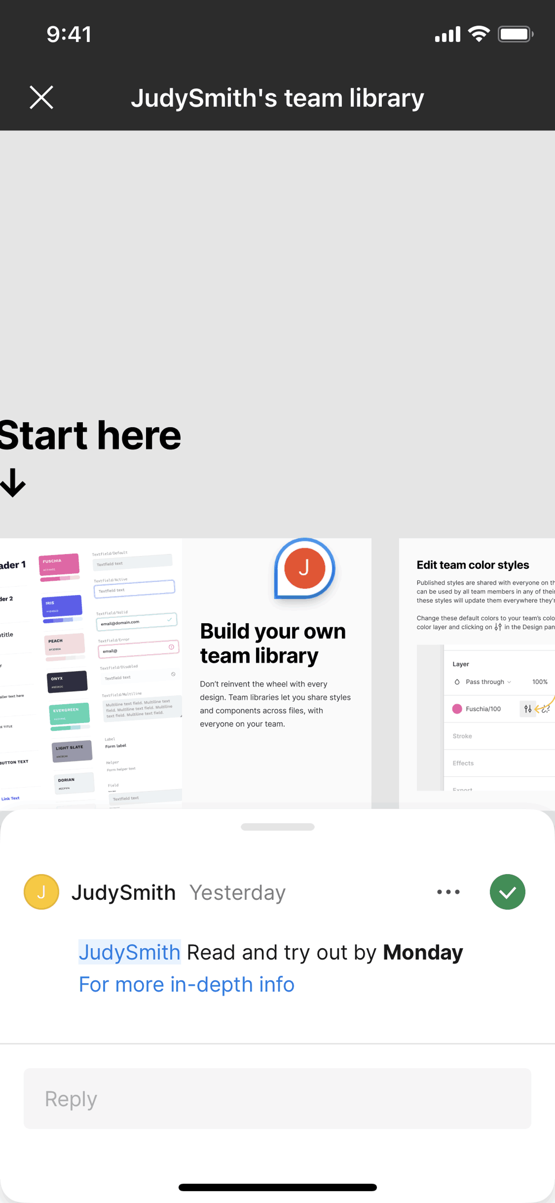 Figma iOS Collaboration interface screenshot 23