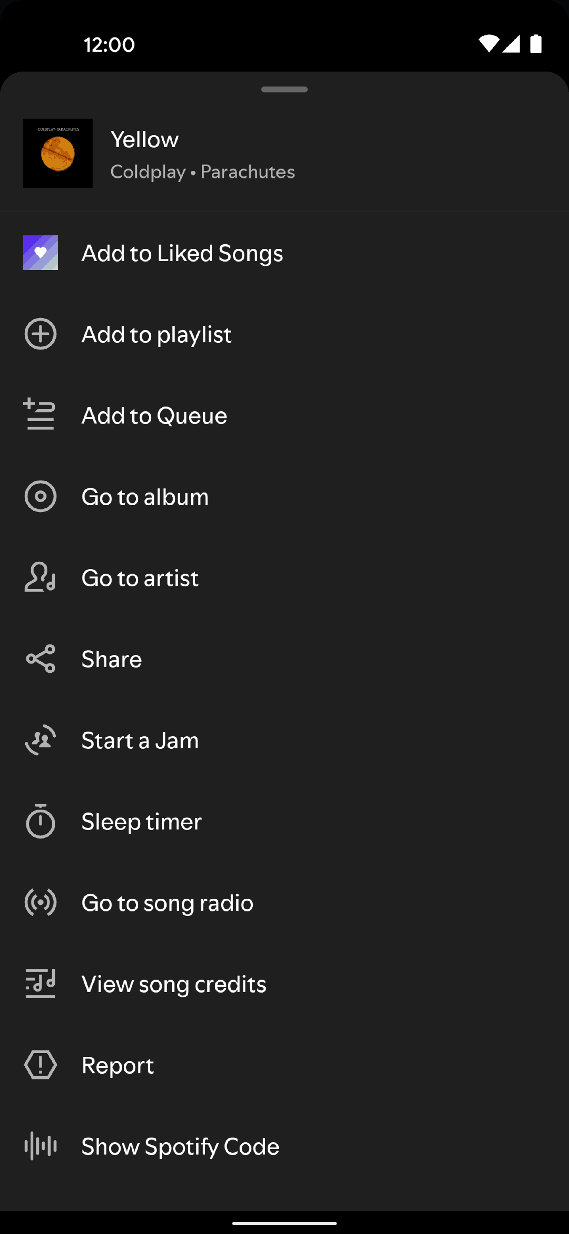 Spotify Android Music & Audio interface screenshot 18