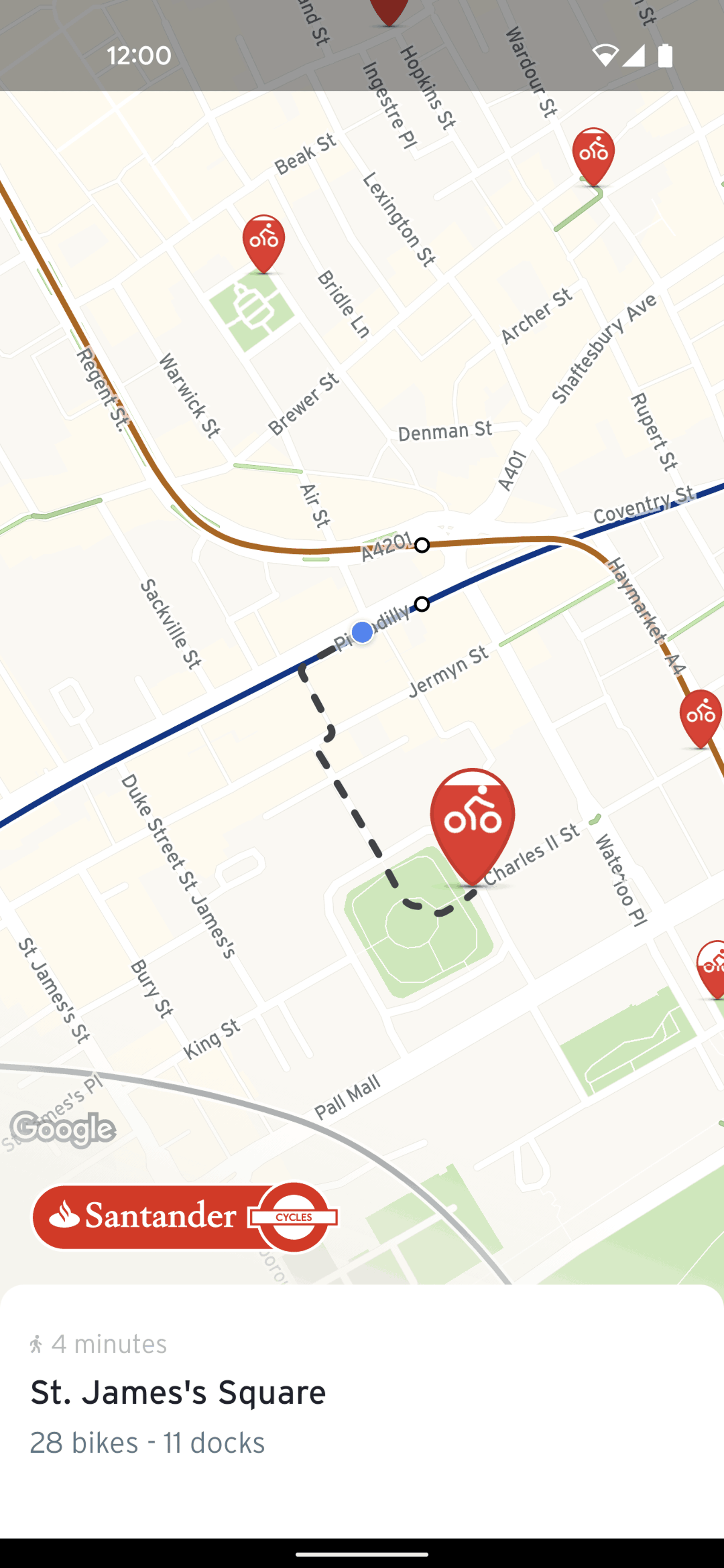 Transit Android Maps & Navigation interface screenshot 17