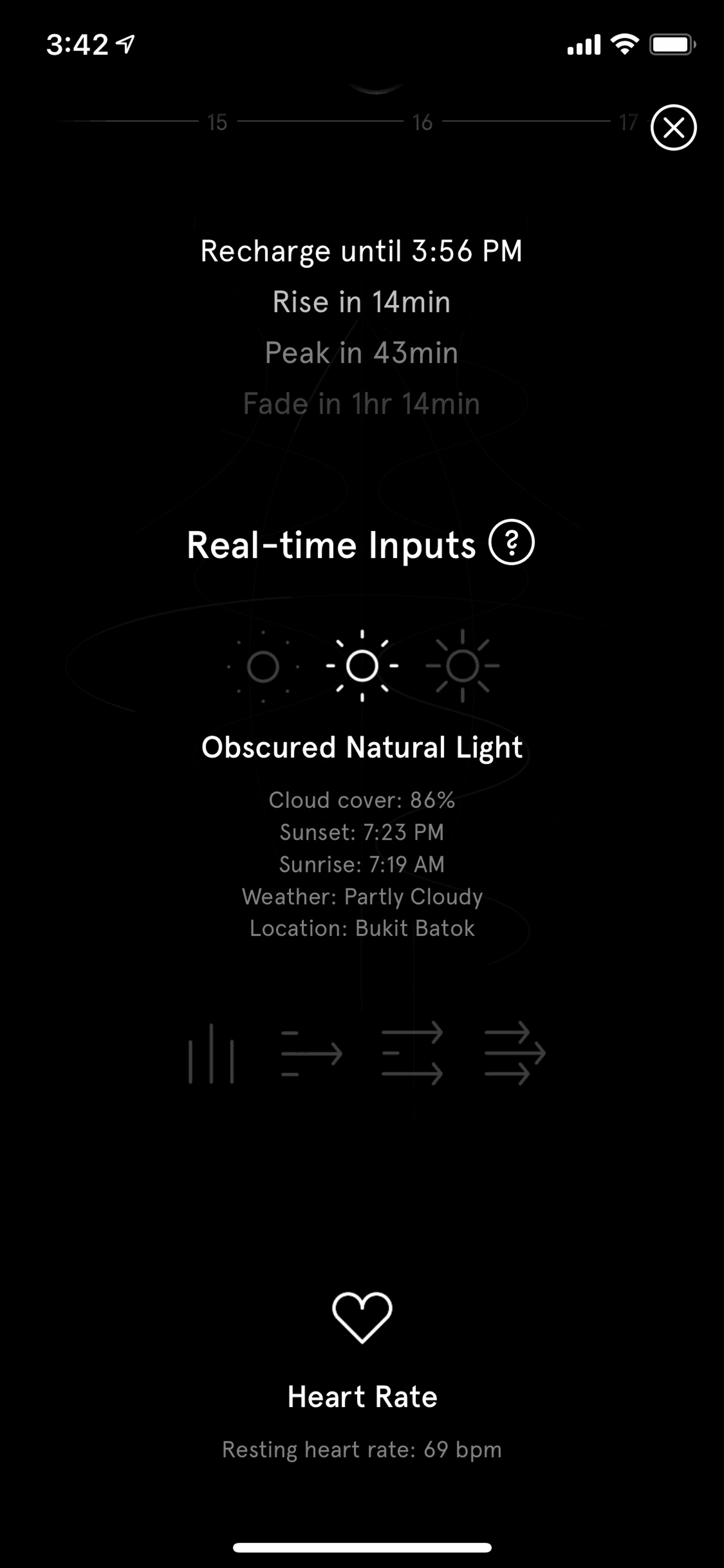 Endel iOS Health & Fitness interface screenshot 22