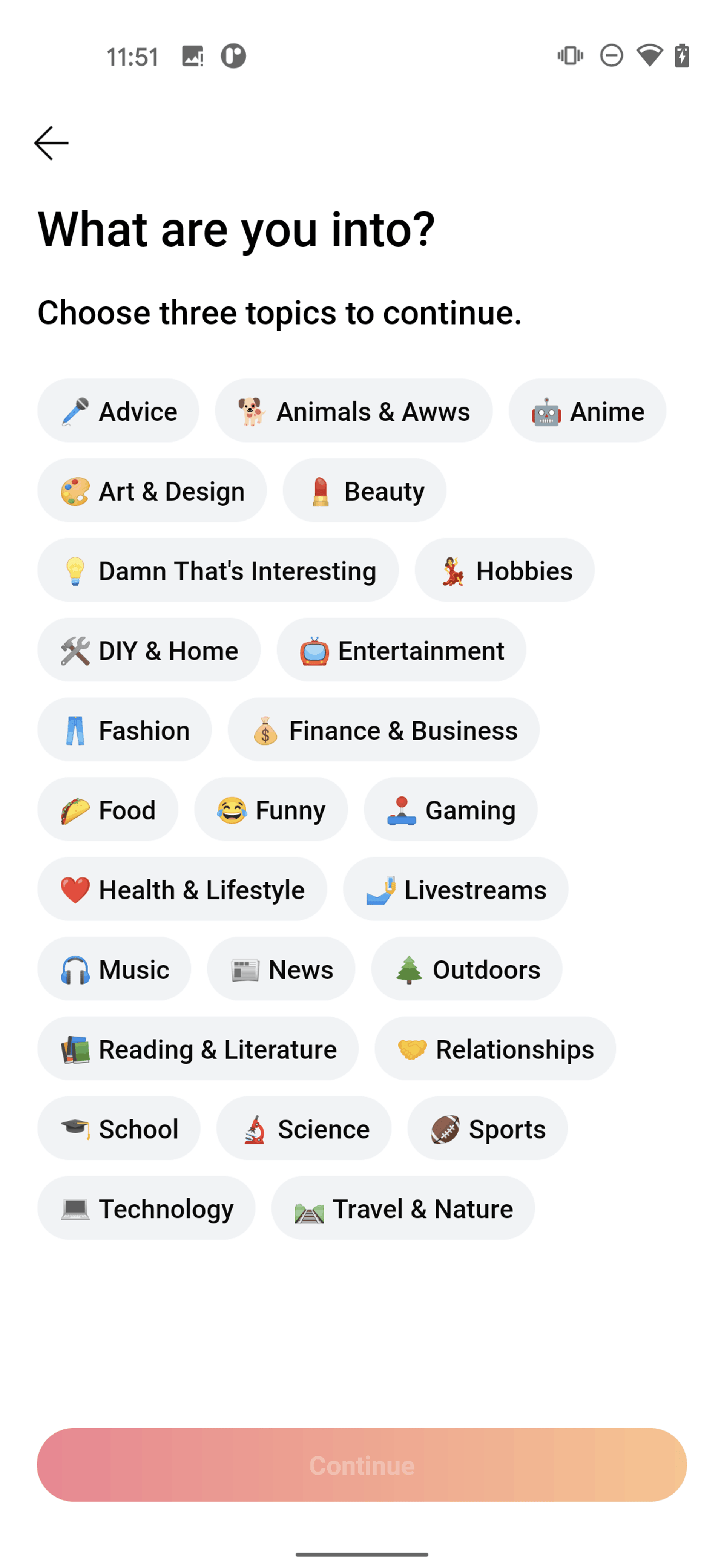 Reddit Android Social Networking interface screenshot 6