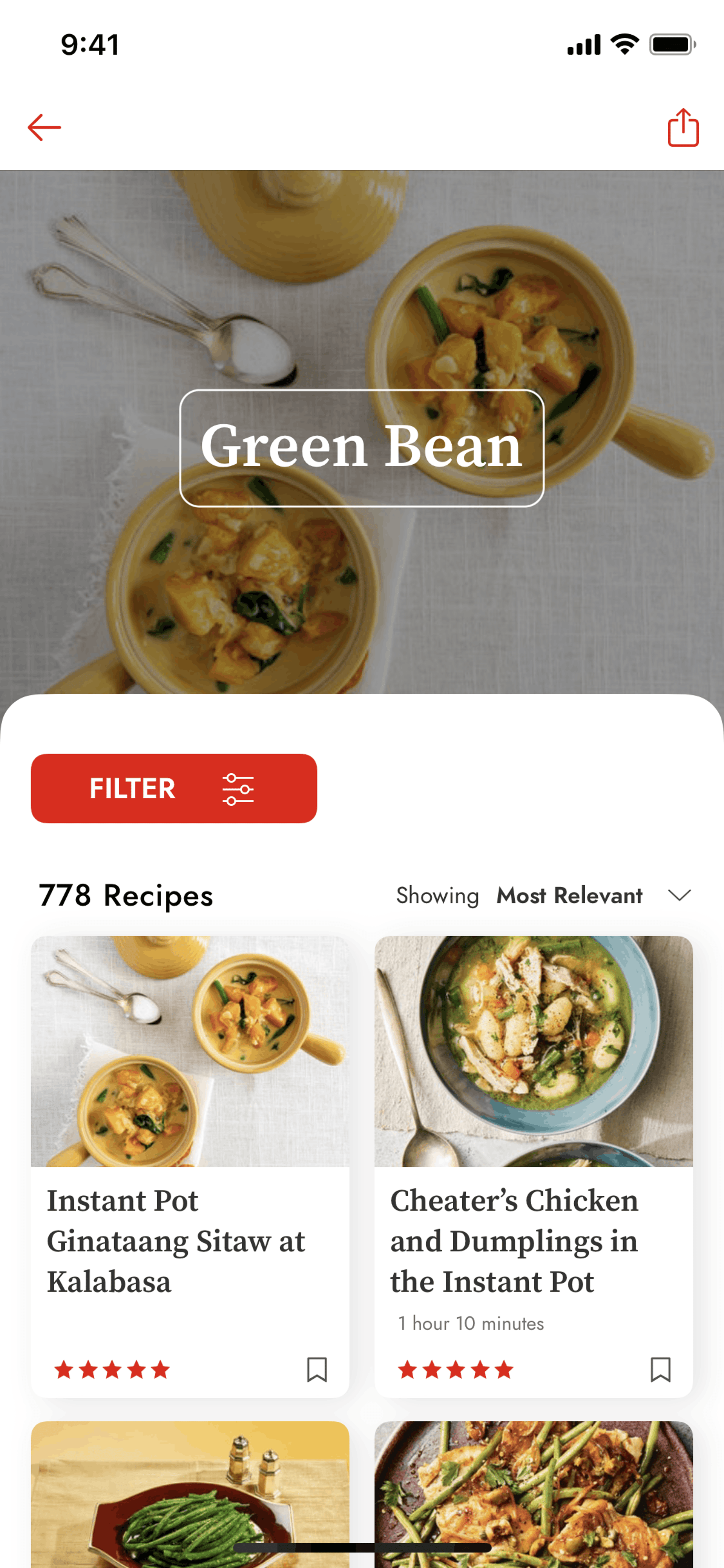 Epicurious iOS Food & Drink interface screenshot 12